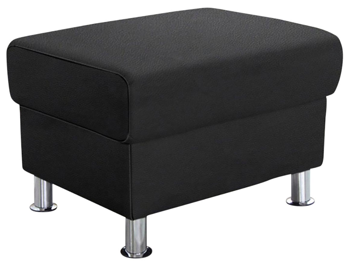 TRENDMANUFAKTUR Hocker "Rondo, Polsterhocker zur Serie, Breite 67 cm, Füße günstig online kaufen