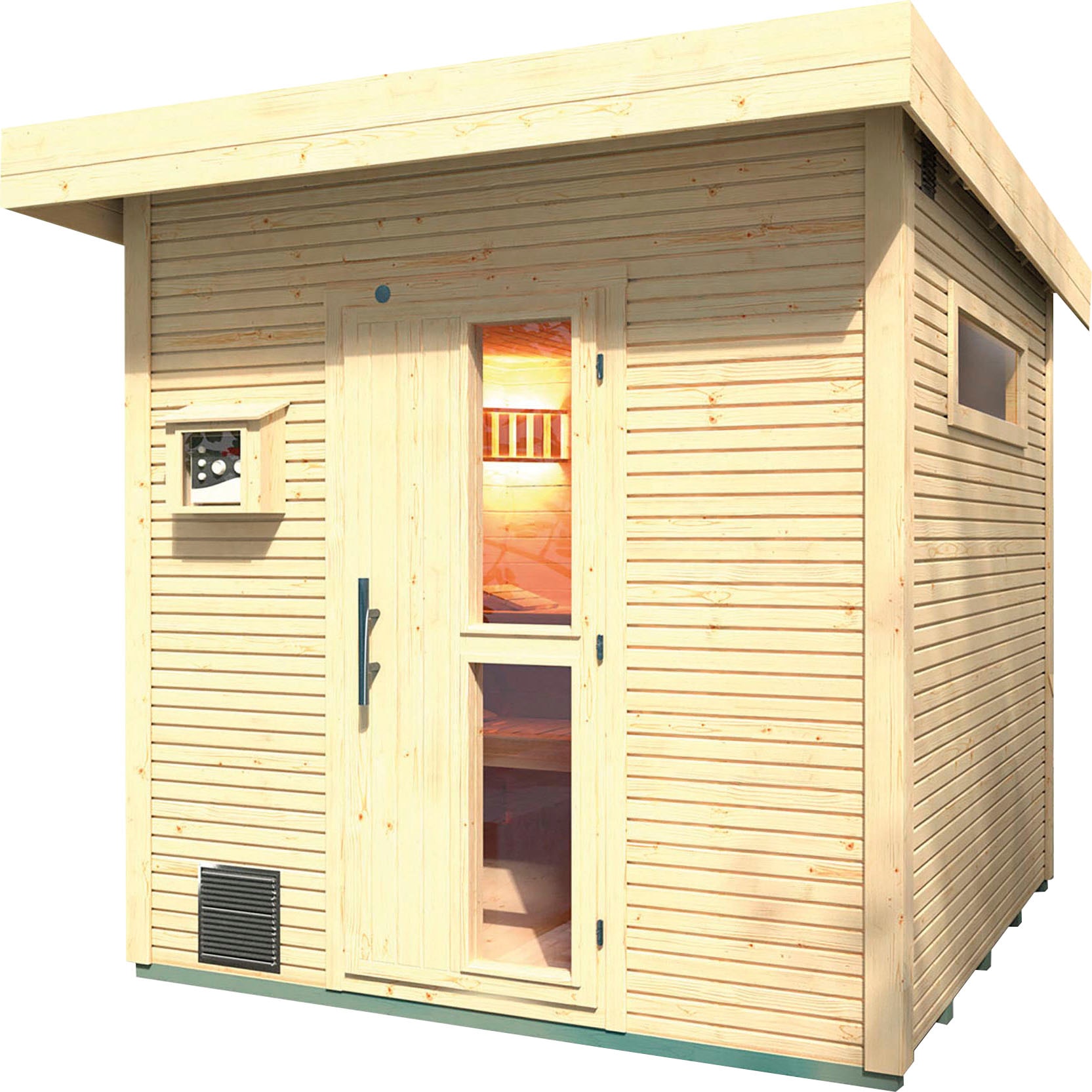weka Pirties namelis »Kuopio« (Set) 9 kW-Of...