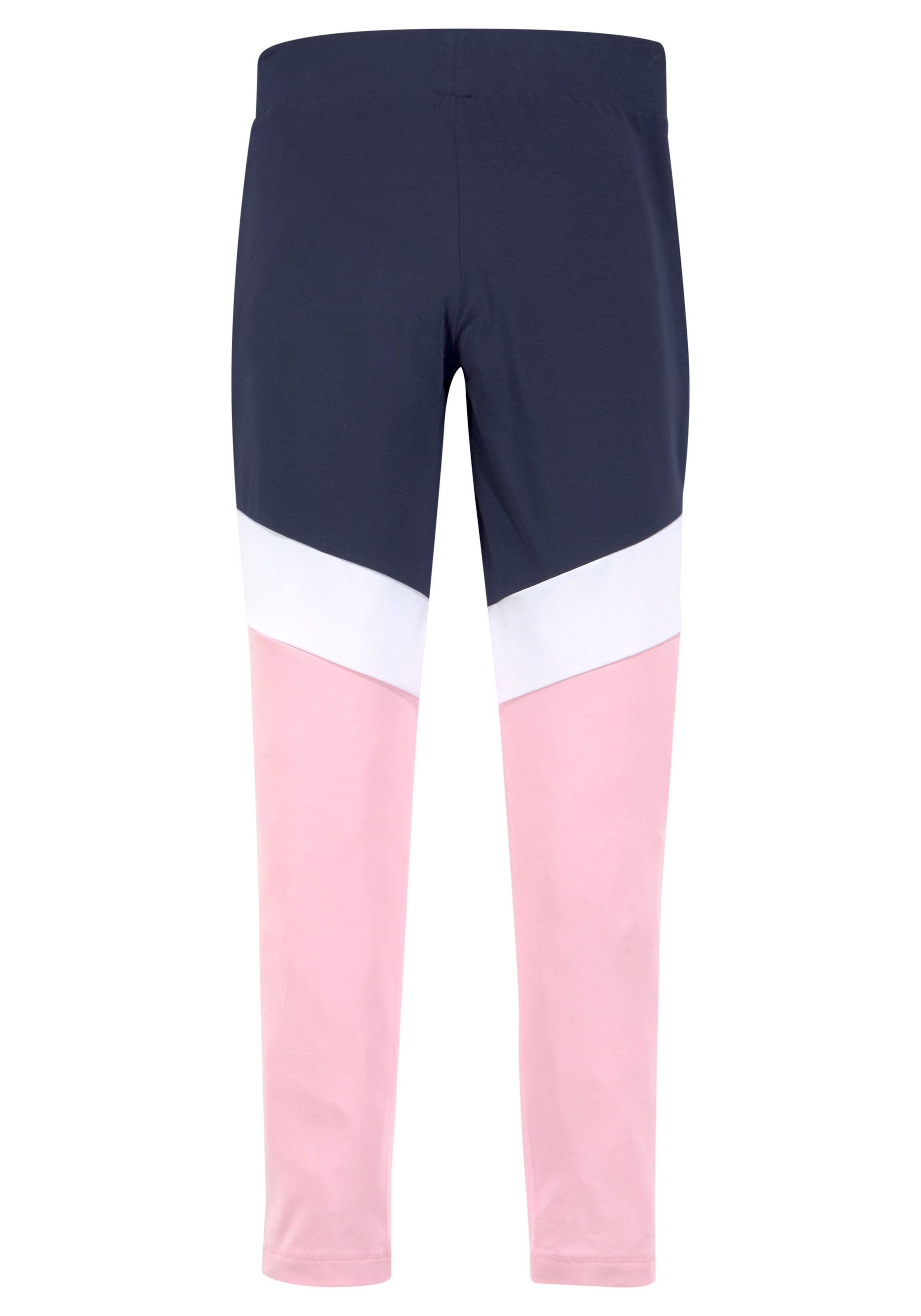 KangaROOS Leggings »mit colorblocking Einsätzen«, mit schönen Kontrasteinsätzen