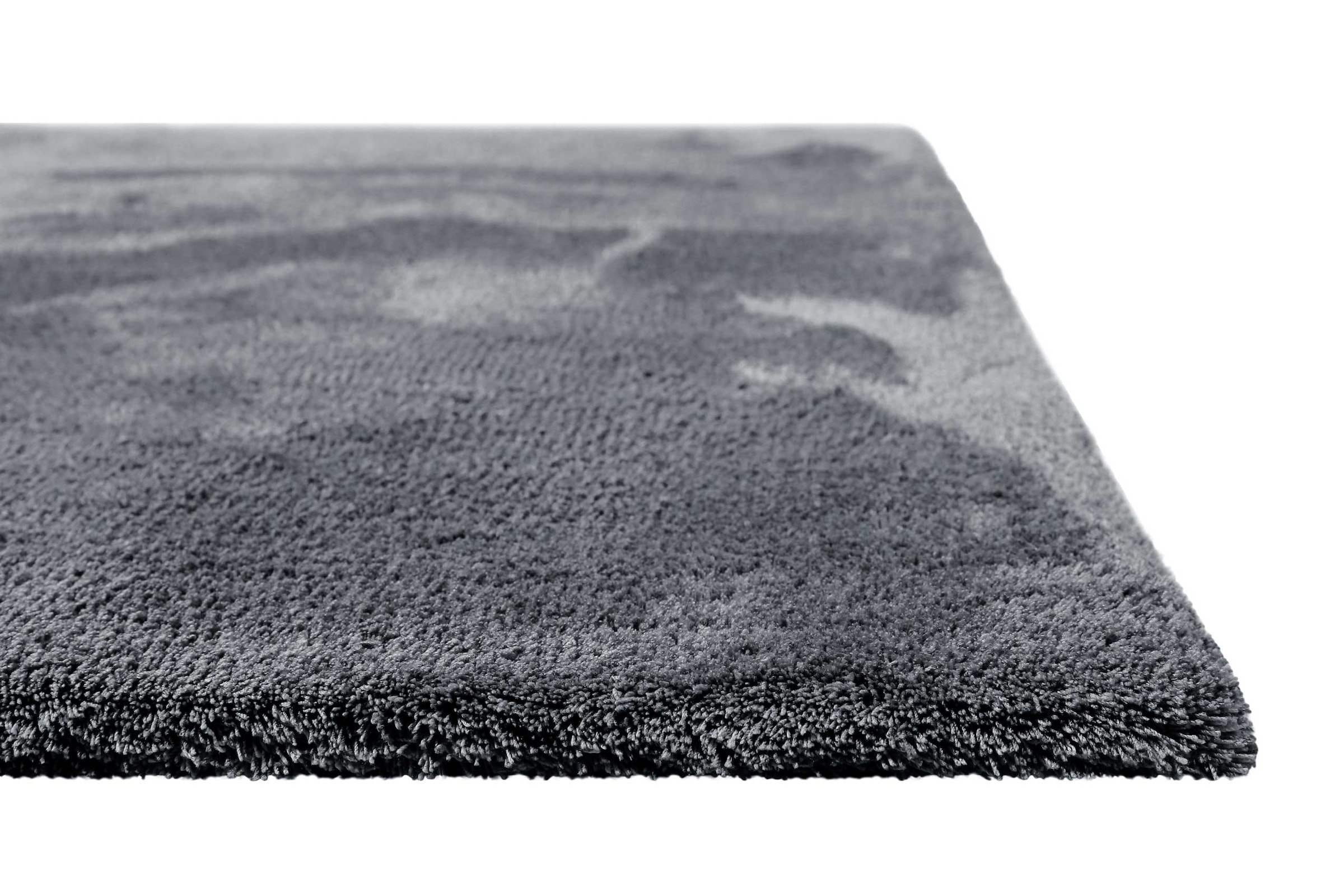 Homie Living Teppich »Sienna«, rechteckig, 20 mm Höhe, Hochflor, Microfaser, uni, weich & kuschelig, Wohnzimmer, Schlafzimmer
