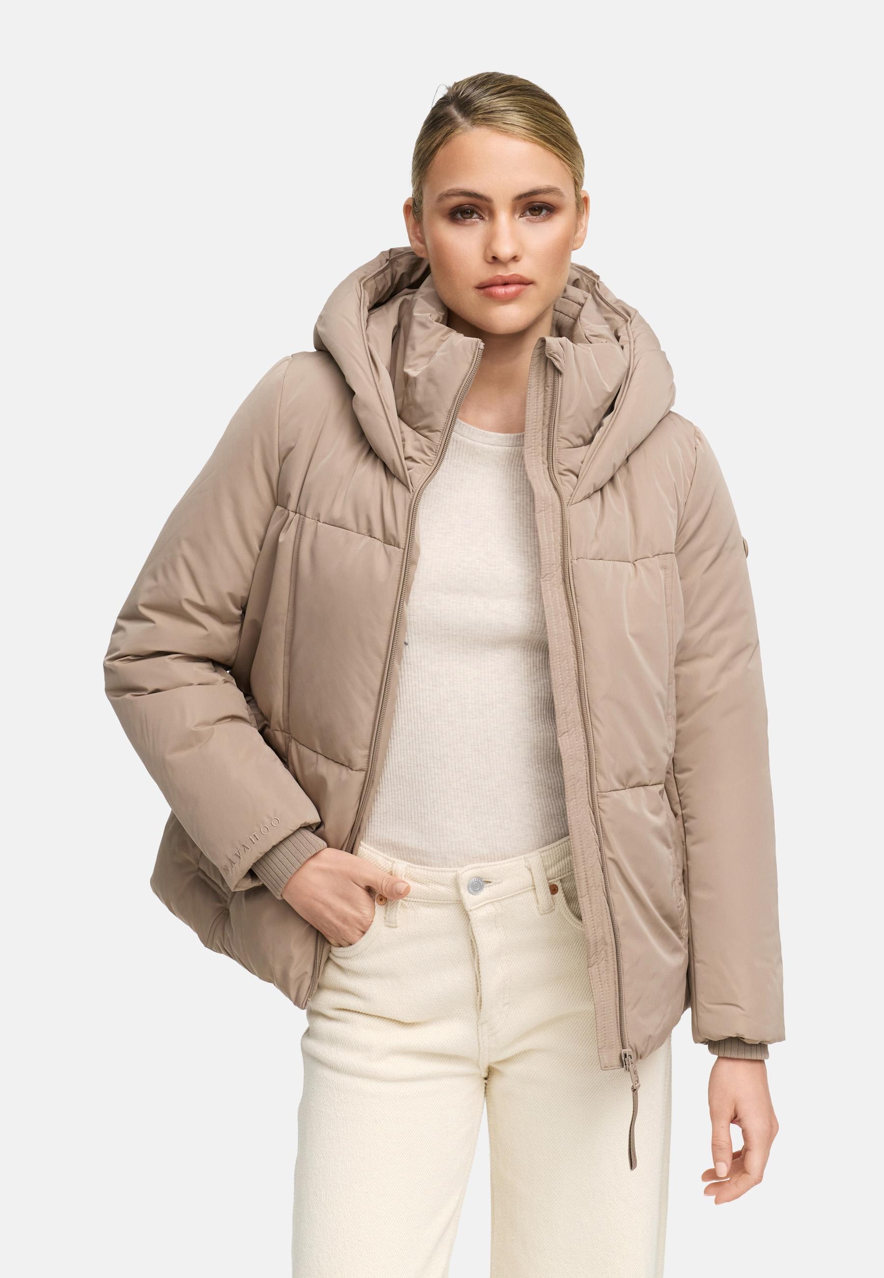Navahoo Winterjacke »Flüsterfee 14«, mit Kapuze, Winter Steppjacke mit Kapuze
