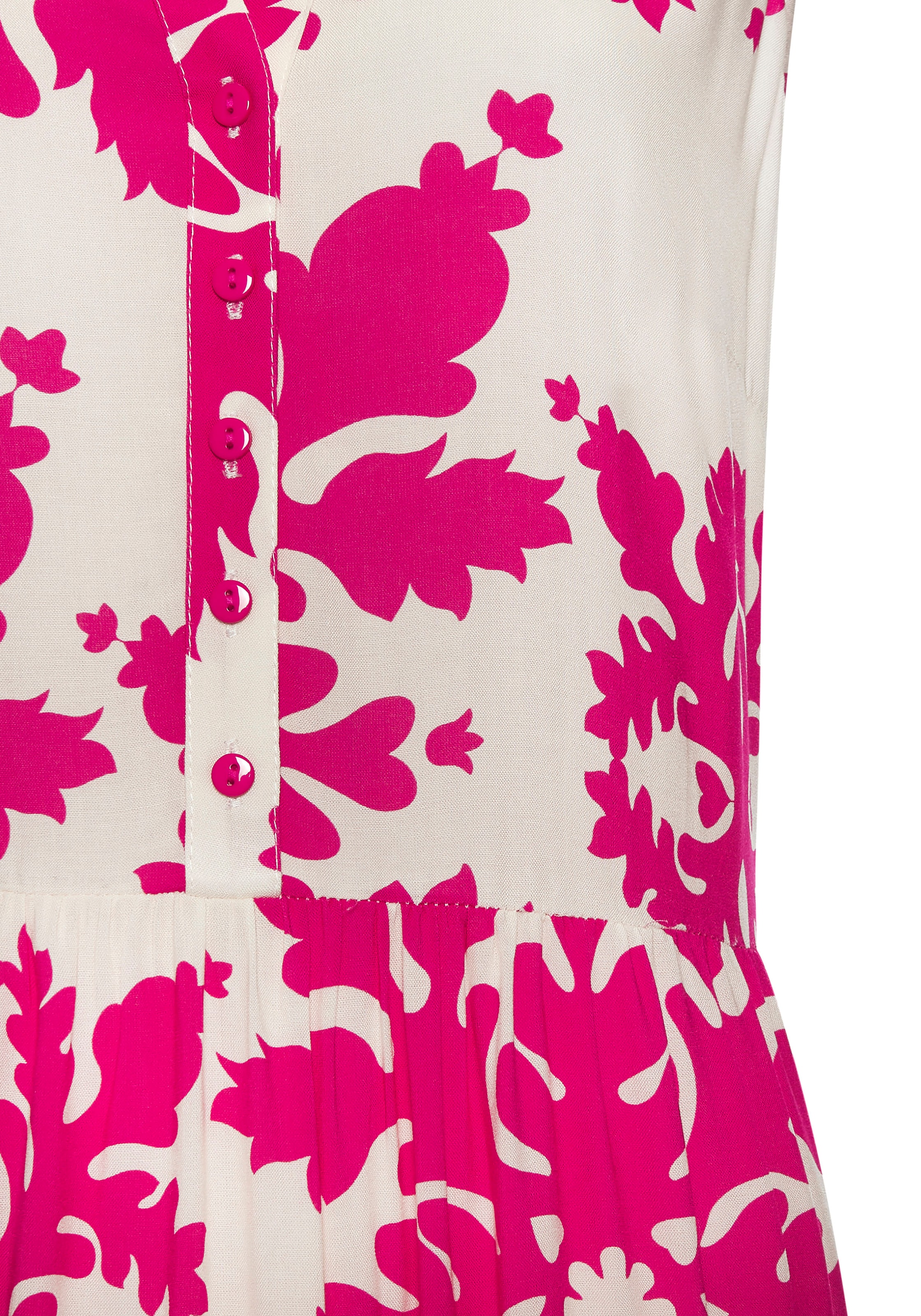 Vivance Maxikleid, mit Volants, Sommerkleid