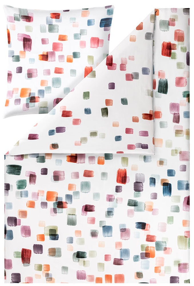 Estella Bettwäsche »Emily« 2 tlg. Feinster Mako-Satin aus 100% Baumwolle