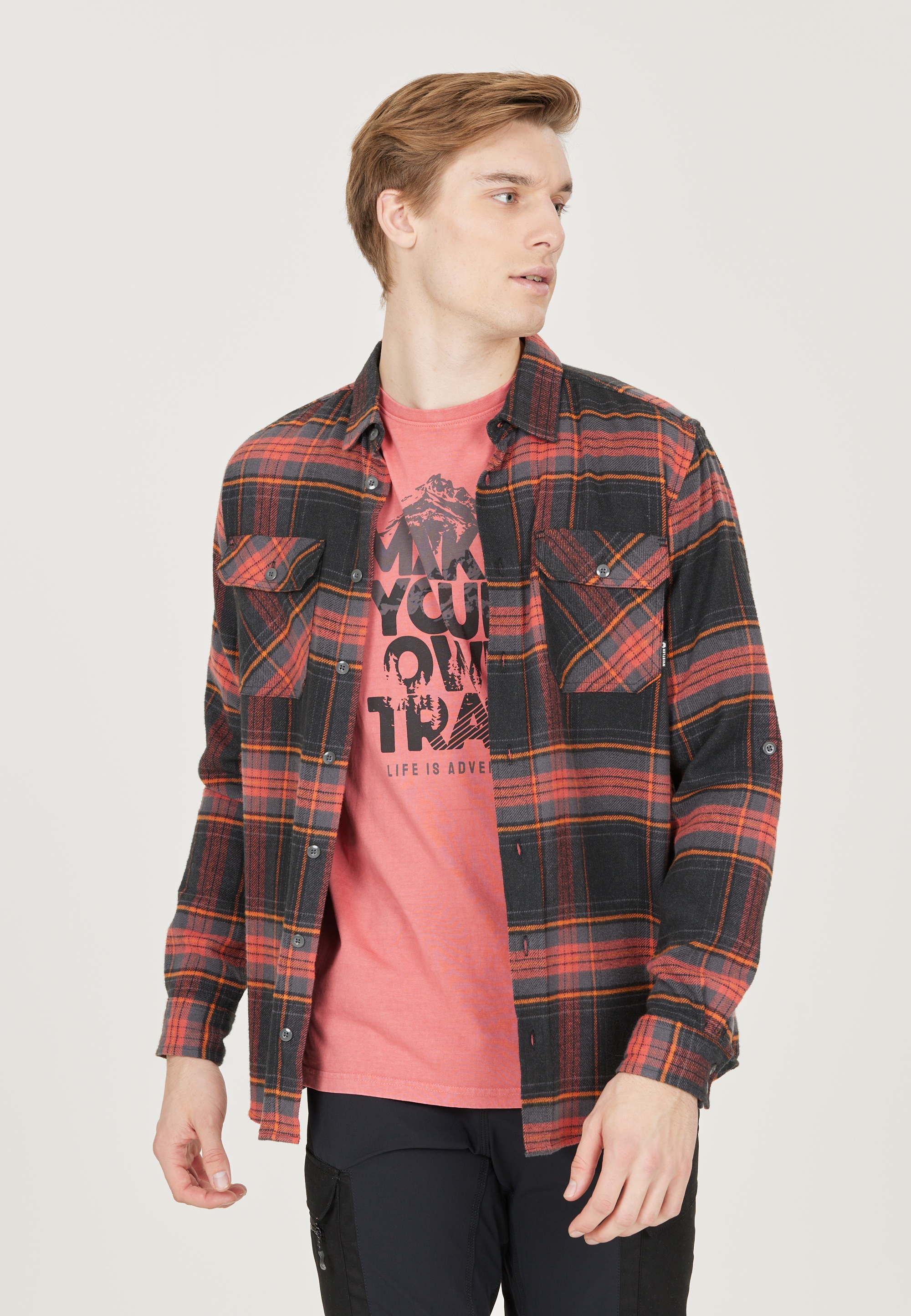 WHISTLER Fleeceshirt »Jamba«, aus atmungsaktivem Flannel
