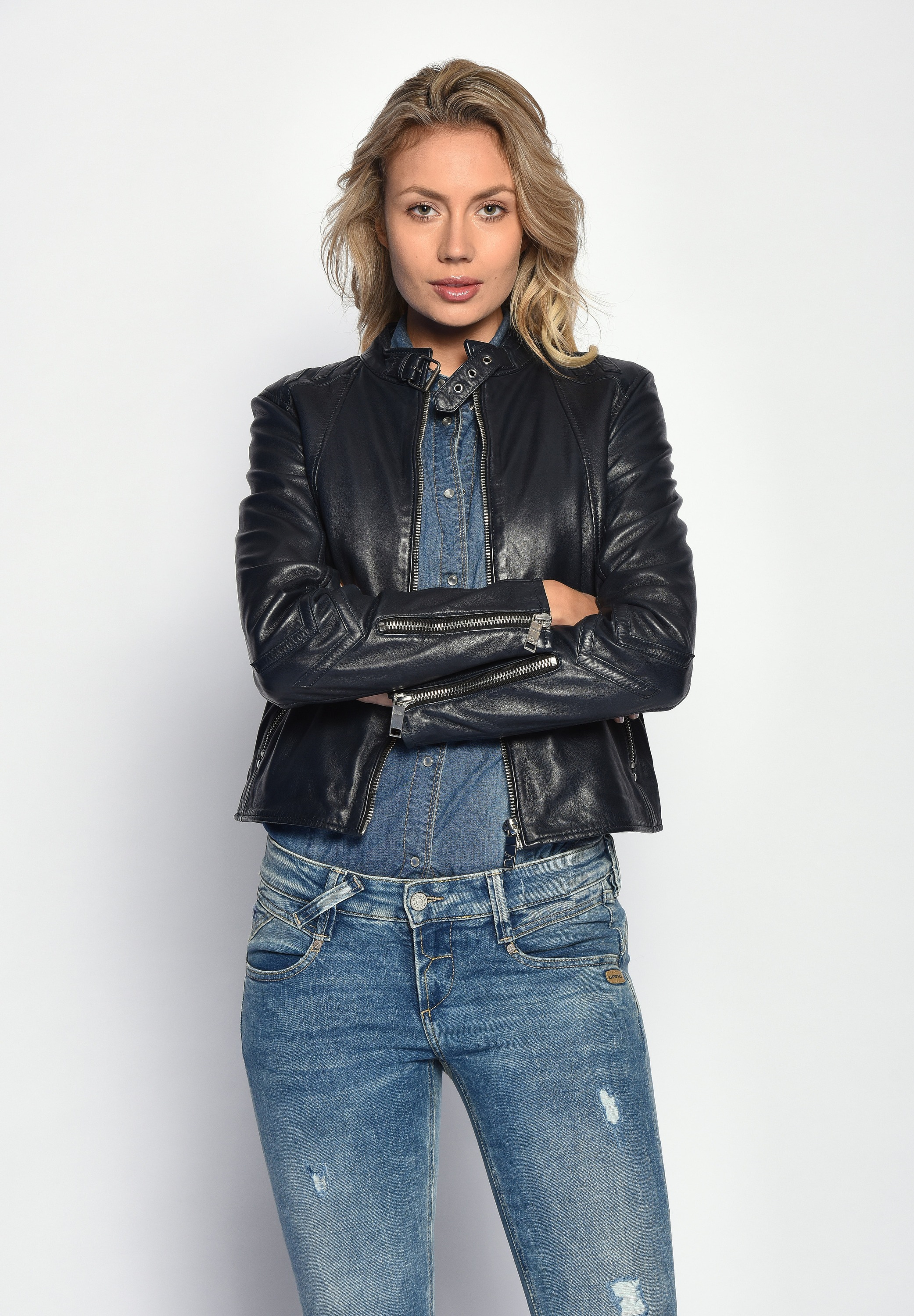 Maze Lederjacke "Lindsay" günstig online kaufen