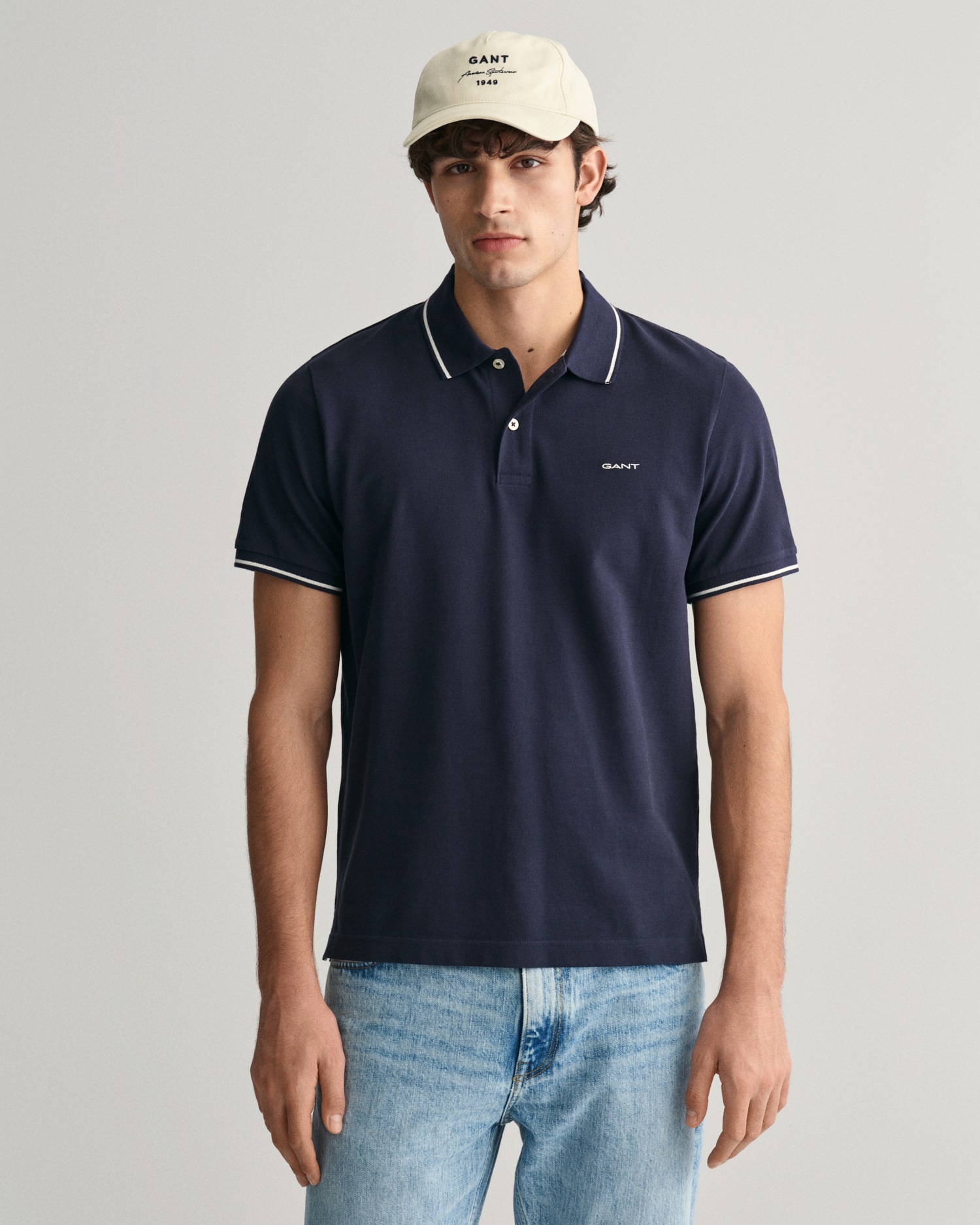 Gant "TIPPING SS PIQUE POLO" günstig online kaufen
