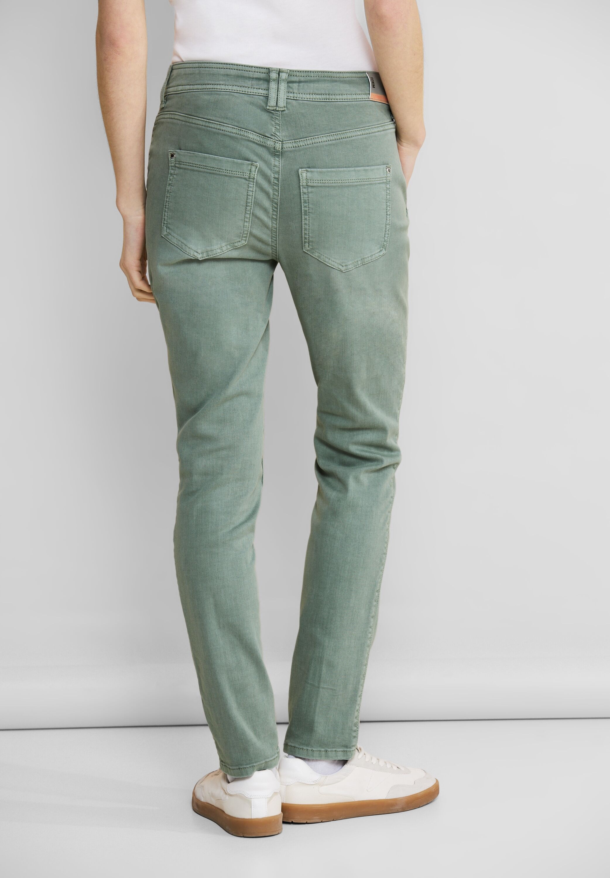 STREET ONE Gerade Jeans, Middle Waist