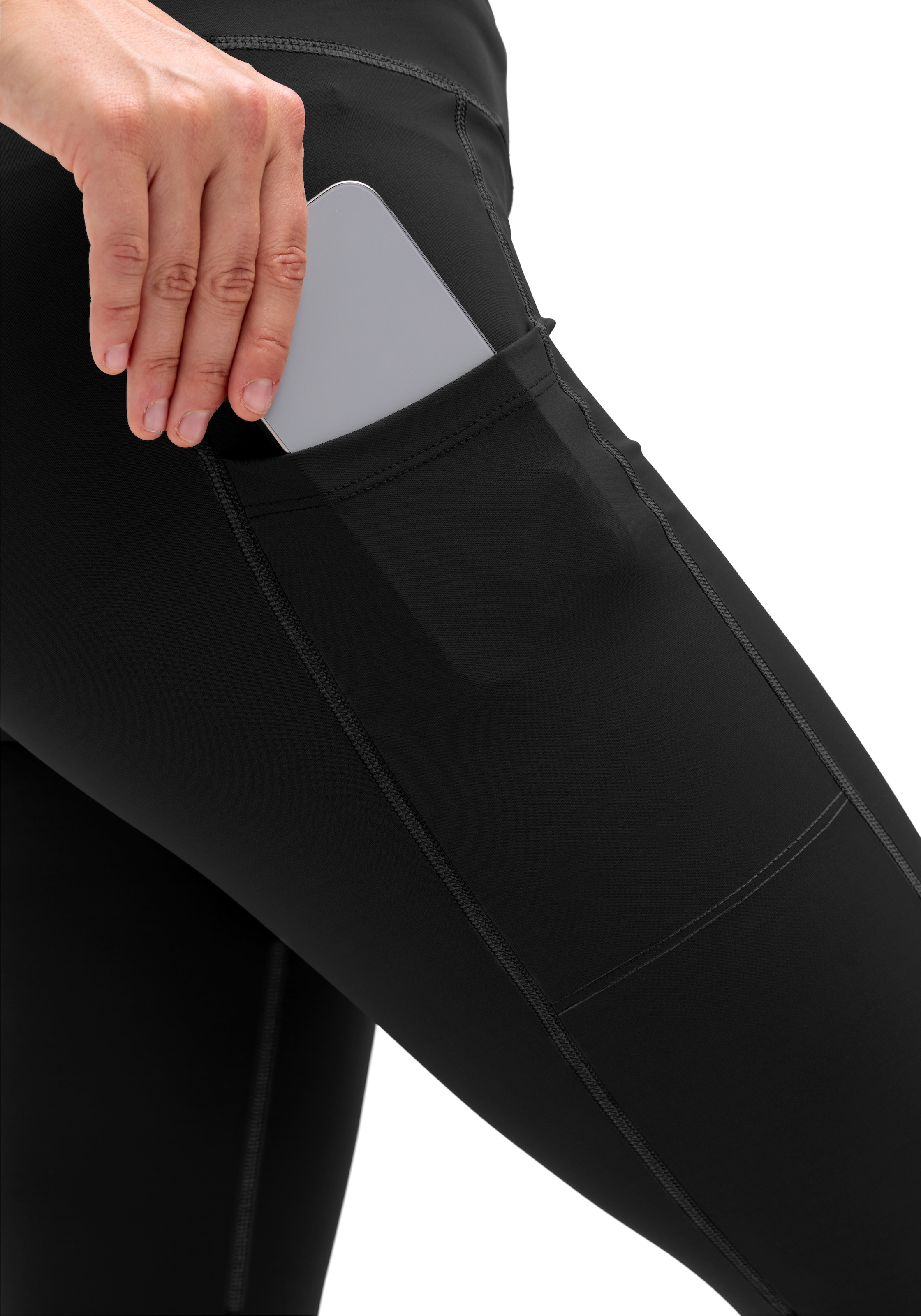 Maier Sports Funktionsleggings »Da-Tight el. MS FAV Long Tight W«  für Wandern und aktive Unternehmungen, bequeme Passform