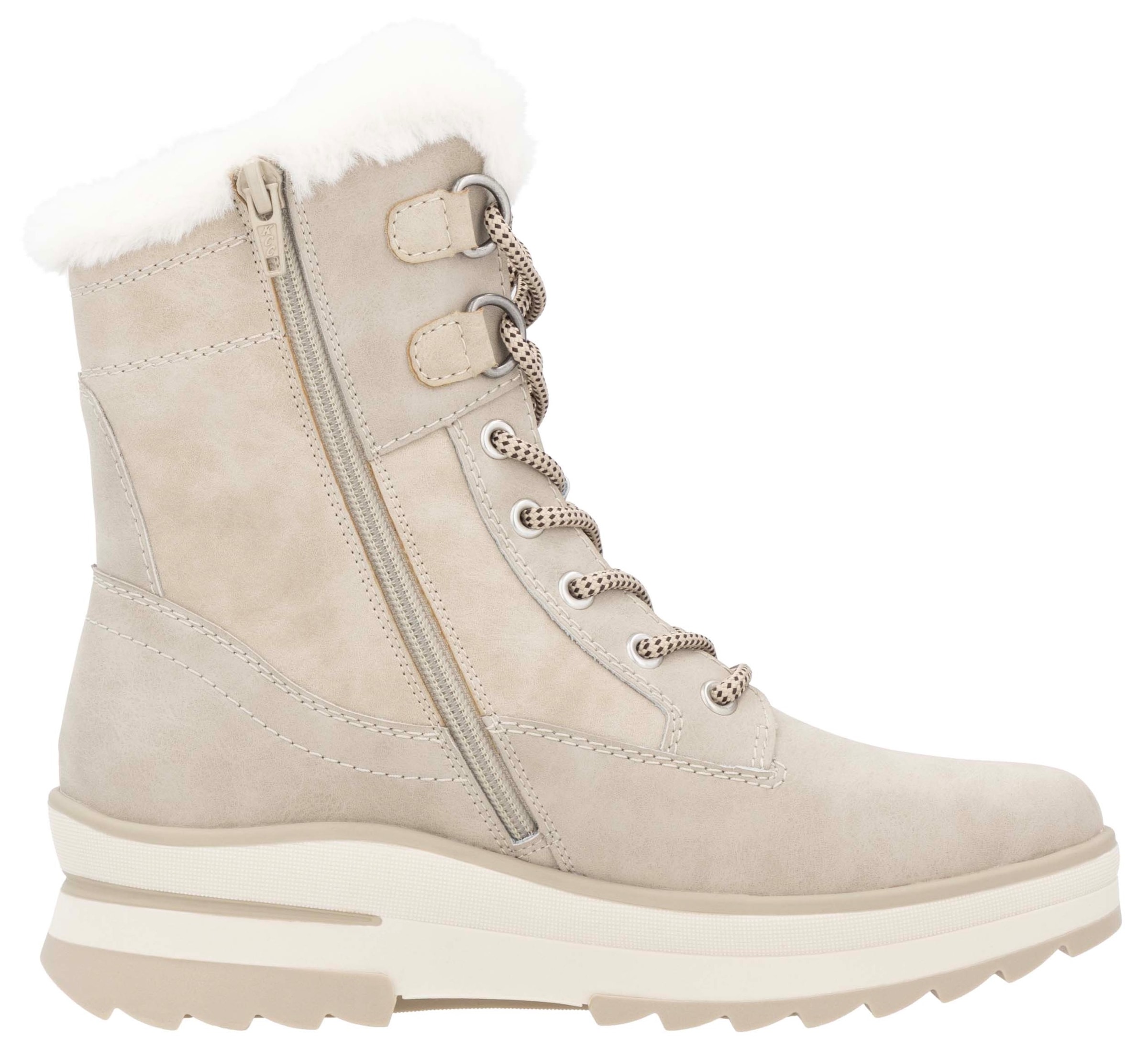 Remonte Winterboots, Keilabsatz, Plateau, Winterboots mit wasserabweisender TEX-Membran