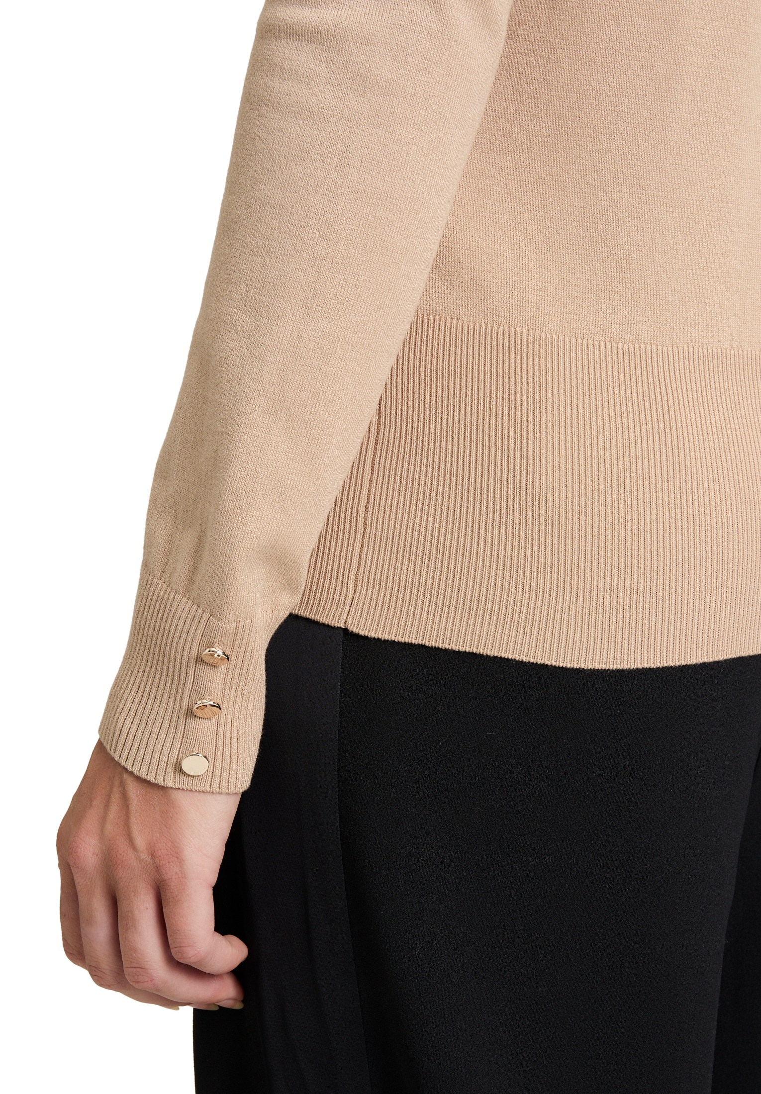 Betty Barclay Strickpullover »Betty Barclay Damen Rollkragenpullover langarm«, (1 tlg.)