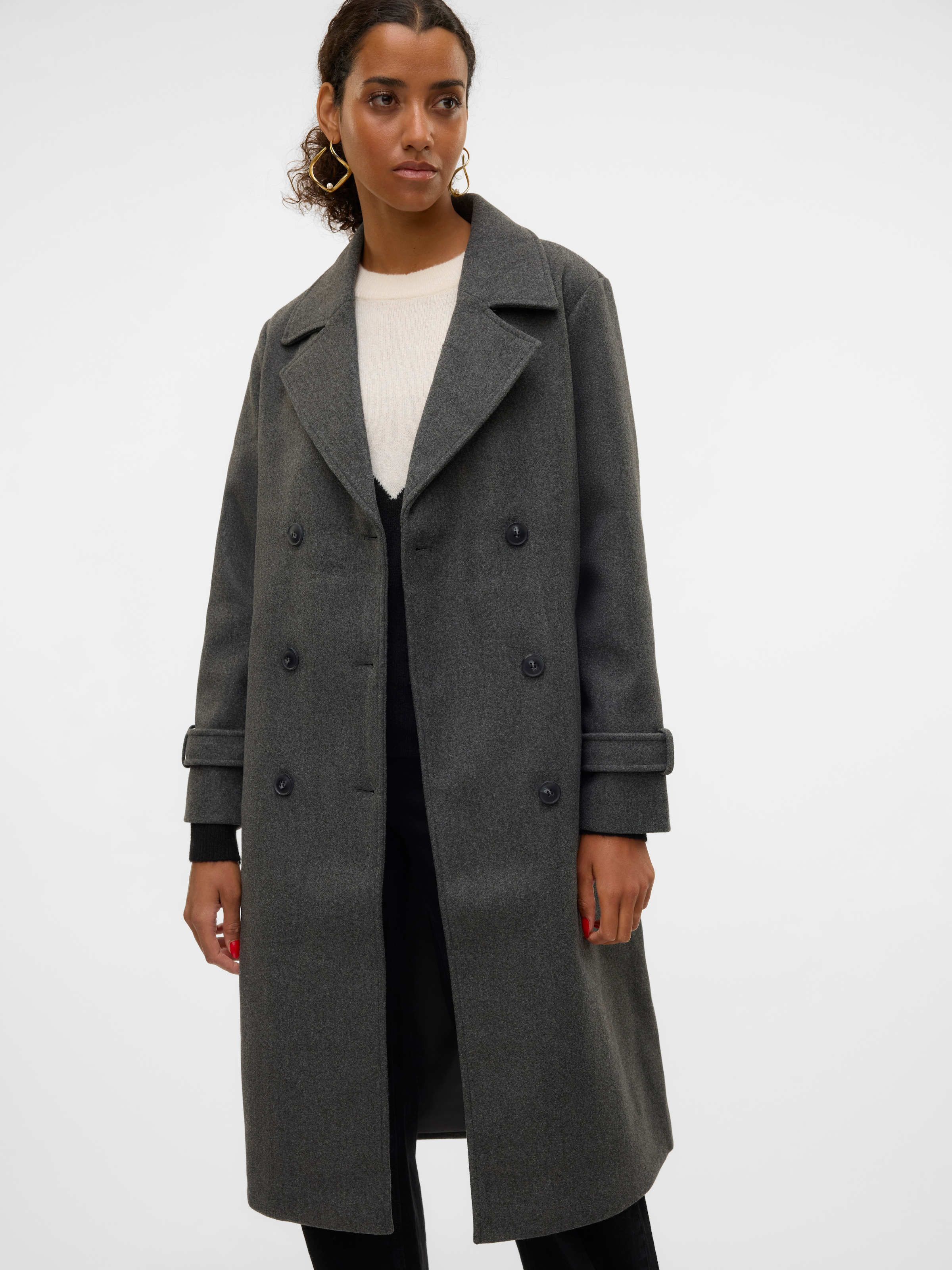 Vero Moda Trenchcoat "VMFORTUNEVEGA LONG TRENCHCOAT GA NOOS"