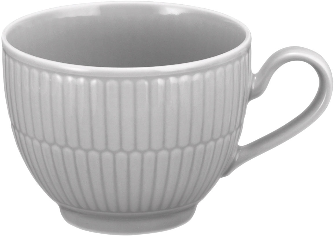 Seltmann Weiden Tasse "Amina" Kaffeetasse aus Porzellan mit Relief