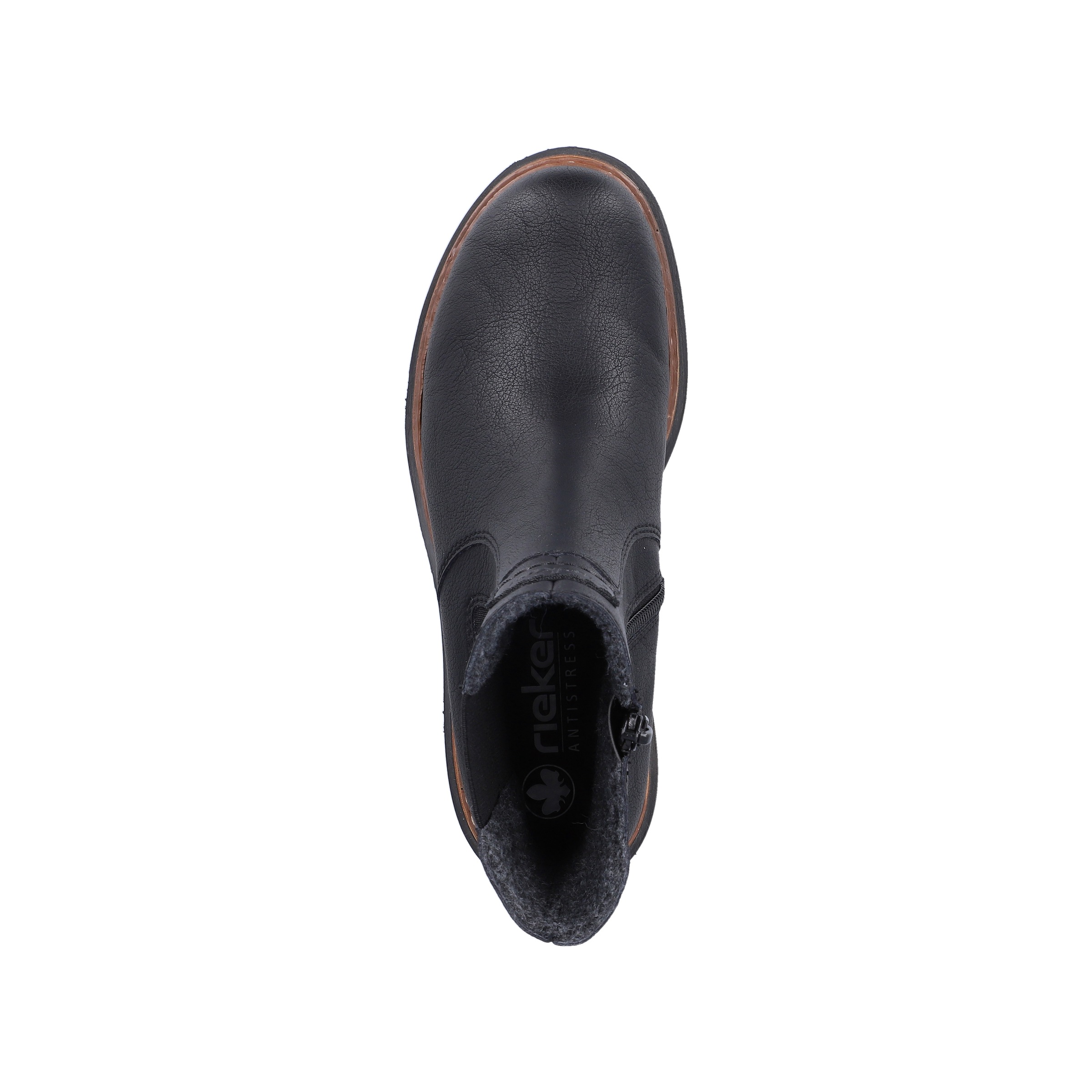 Rieker Chelseaboots  Stiefelette, Boots, markanter Laufsohle, Stretch außen, schmale Form