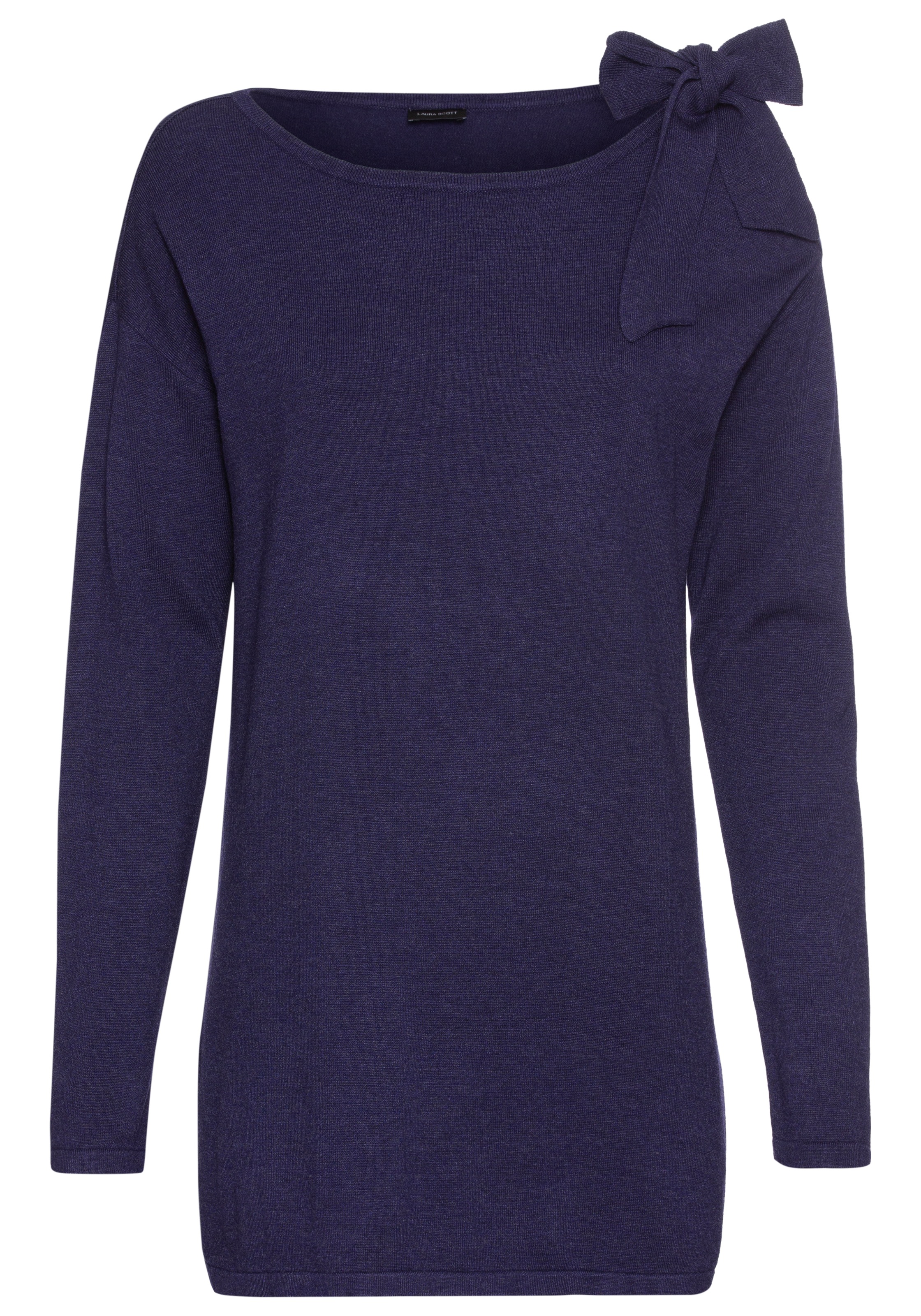 Laura Scott Longpullover, mit Schleifendetail
