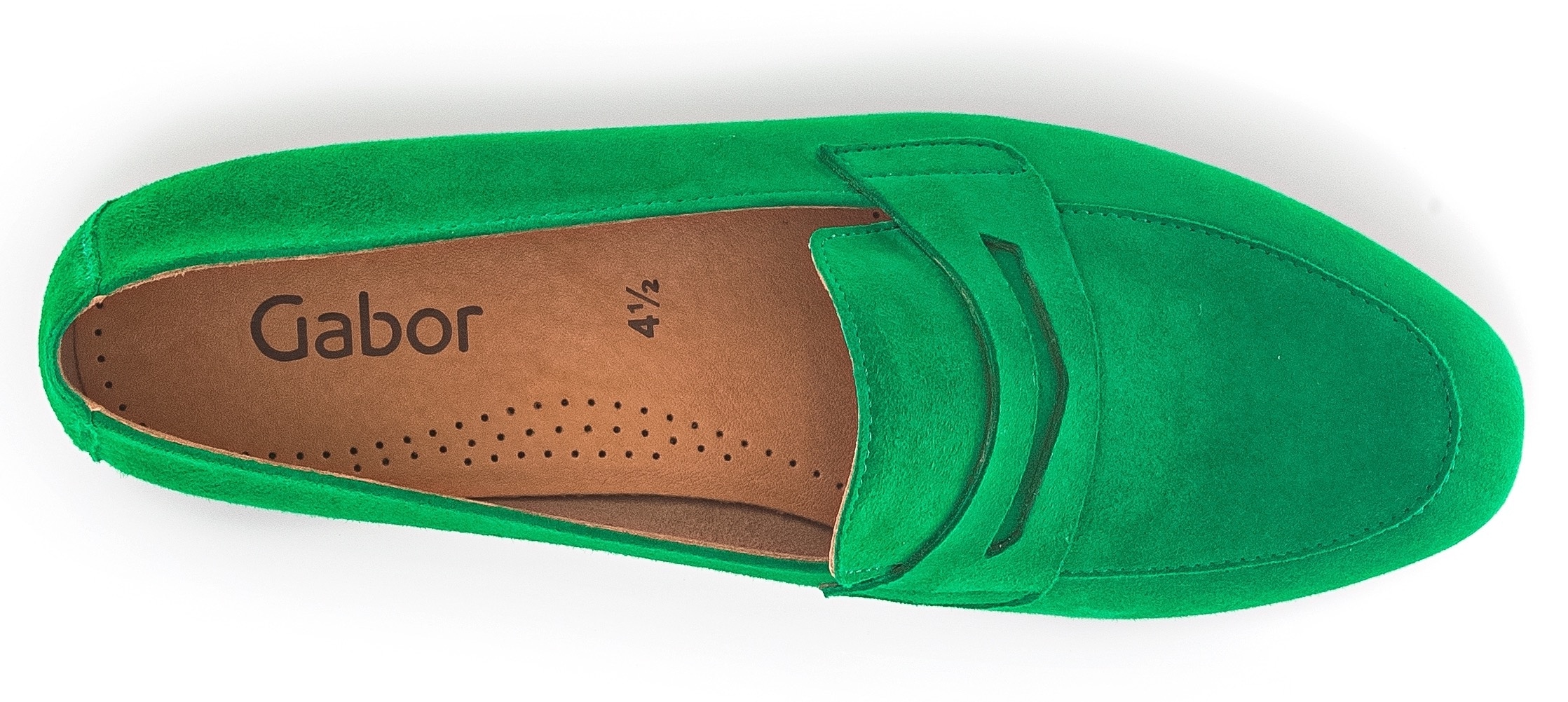 Gabor Loafer, Slipper, Business Schuh mit Zierriegel und Blockabsatz