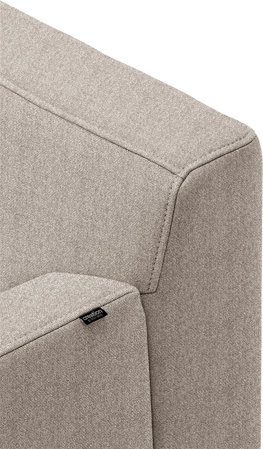 Creation BY ROLF BENZ Ecksofa »CR.446«, in minimalistischer, schwereloser Optik, Breite 275 cm