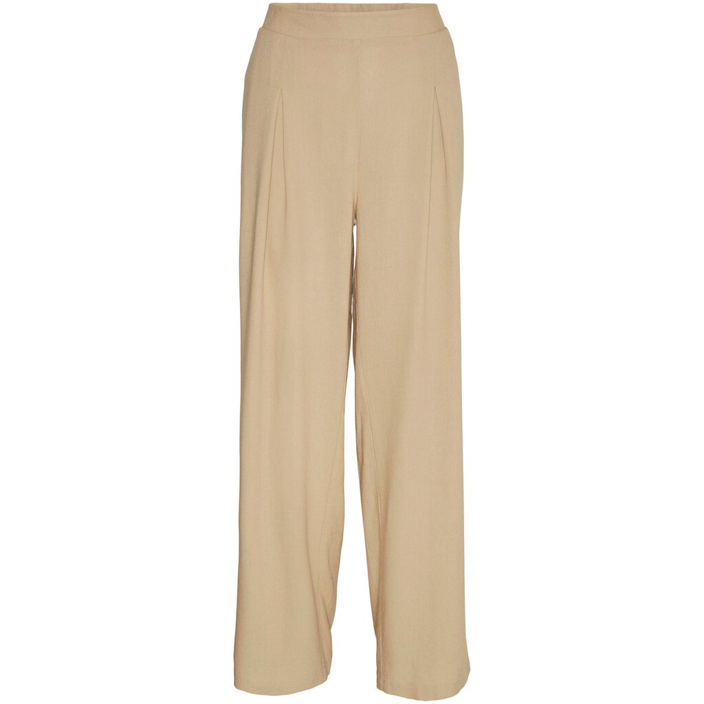 Vero Moda Anzughose »VMMYMILO HW WIDE PANTS WVN GA«