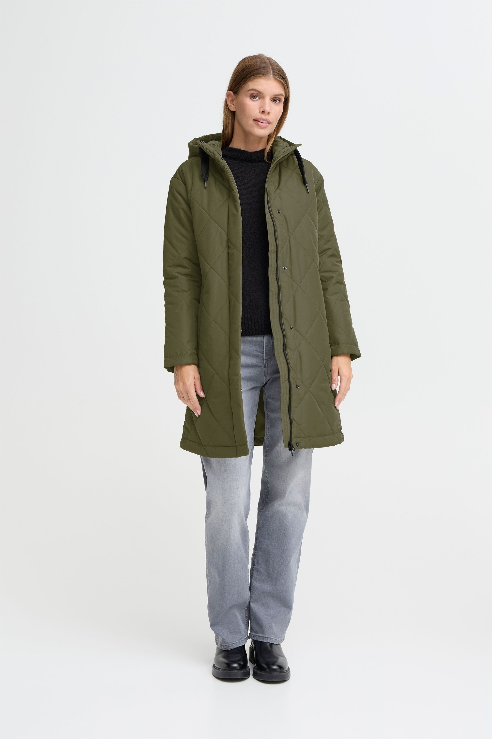 OXMO Steppjacke "Steppjacke OXBMMBELIS LONG JACKET" günstig online kaufen