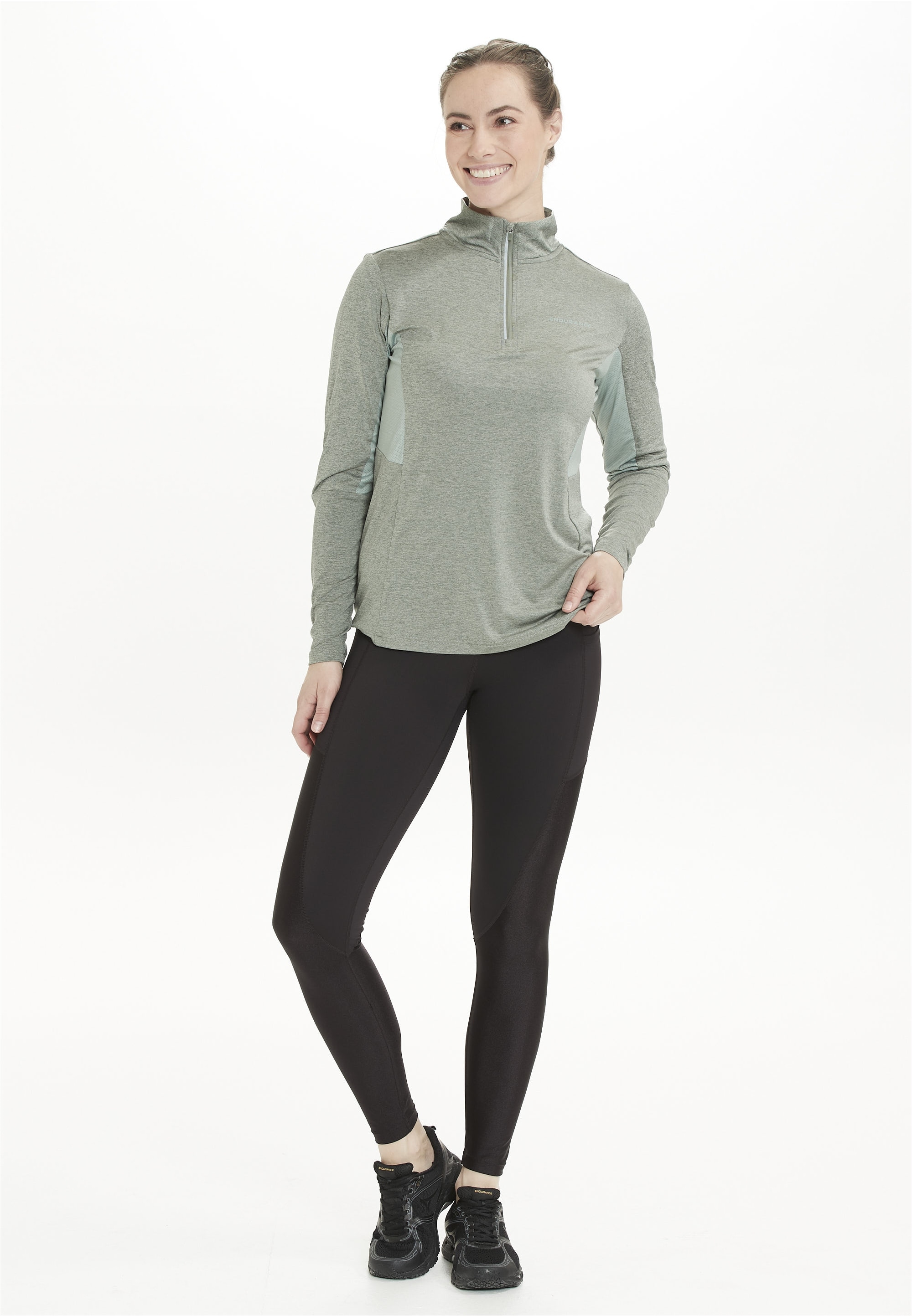 ENDURANCE Funktionstights »YURRY W Tights W Pockets«, mit bester Lauf -und Fitnessausstattung