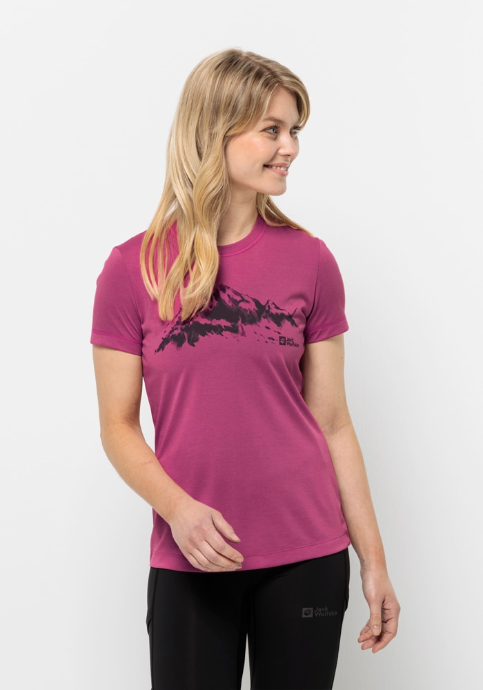 Jack Wolfskin Funktionsshirt »MOROBBIA HZ PRINT T W« für bestellen | BAUR