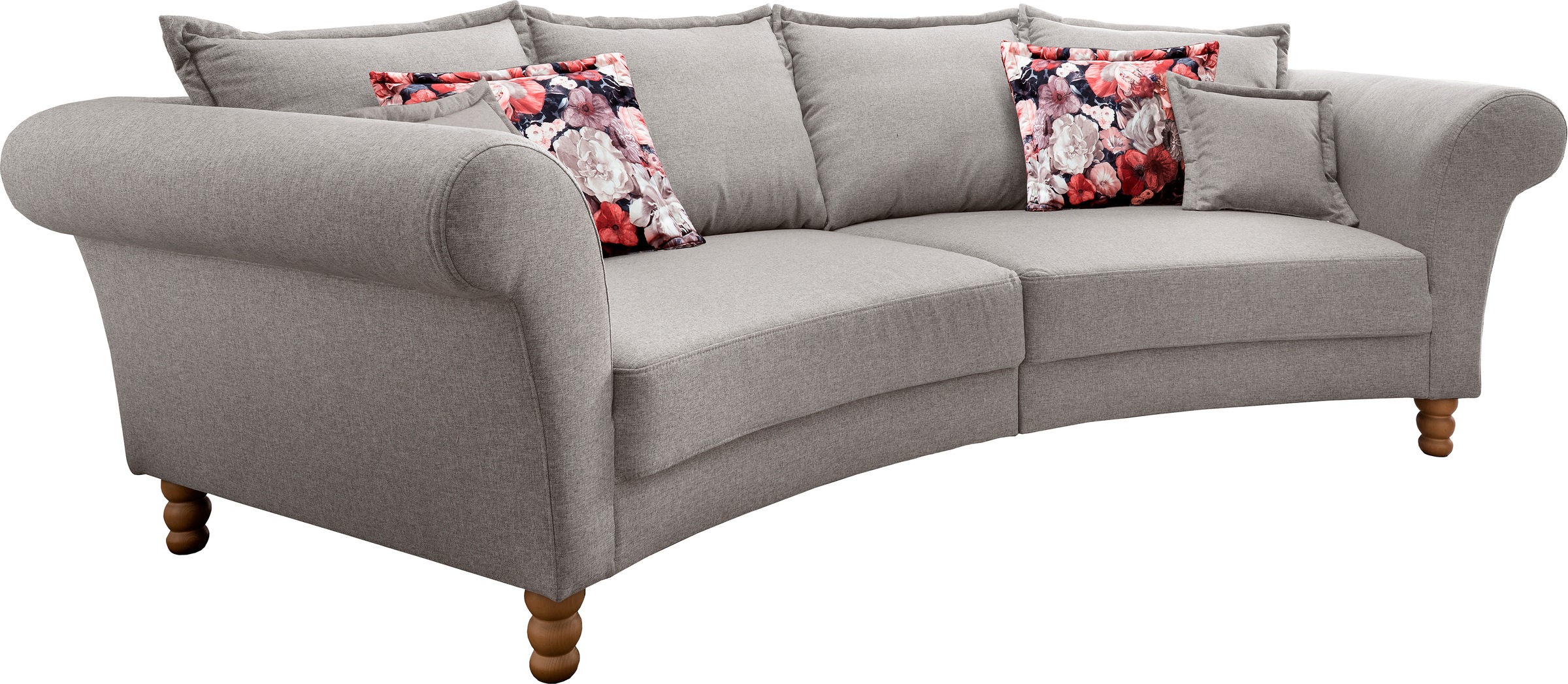 Thumbnail - Home affaire Big-Sofa "Tassilo geschwungene Formensprache, bequem, Mega Sofa, Breite 350cm"