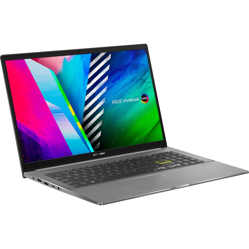 Asus Notebook »Vivobook S15 OLED S533EA-L1976W«, 39,6 cm, / 15,6 Zoll, Intel, Core i7, Iris Xe Graphics, 512 GB SSD