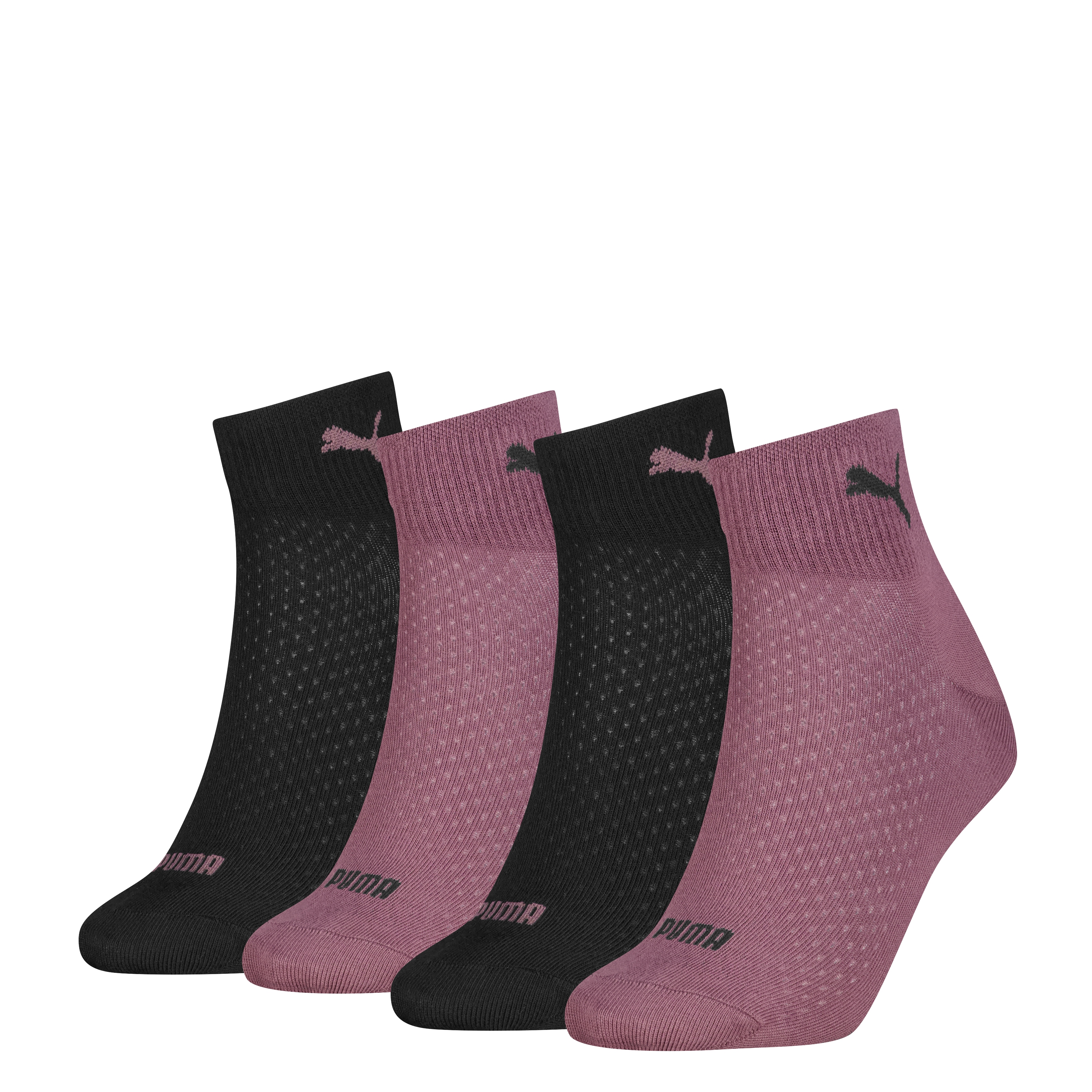 PUMA "PUMA WOMEN QUARTER 4P" mit atmungsaktivem Materialmix