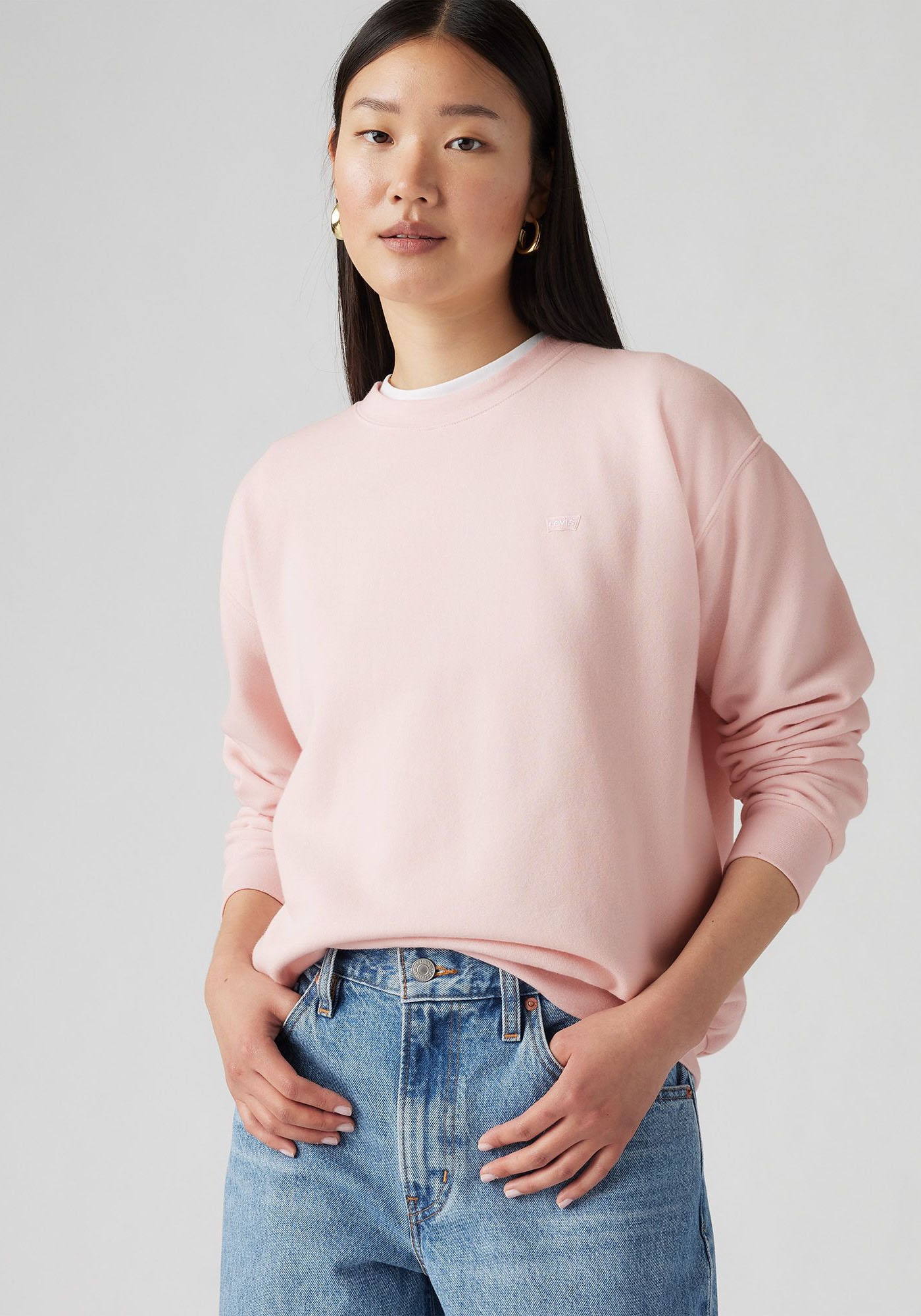 Levis "EVERYDAY CREW SWEATSHIRT", mit kleinem Logo auf der Brust günstig online kaufen