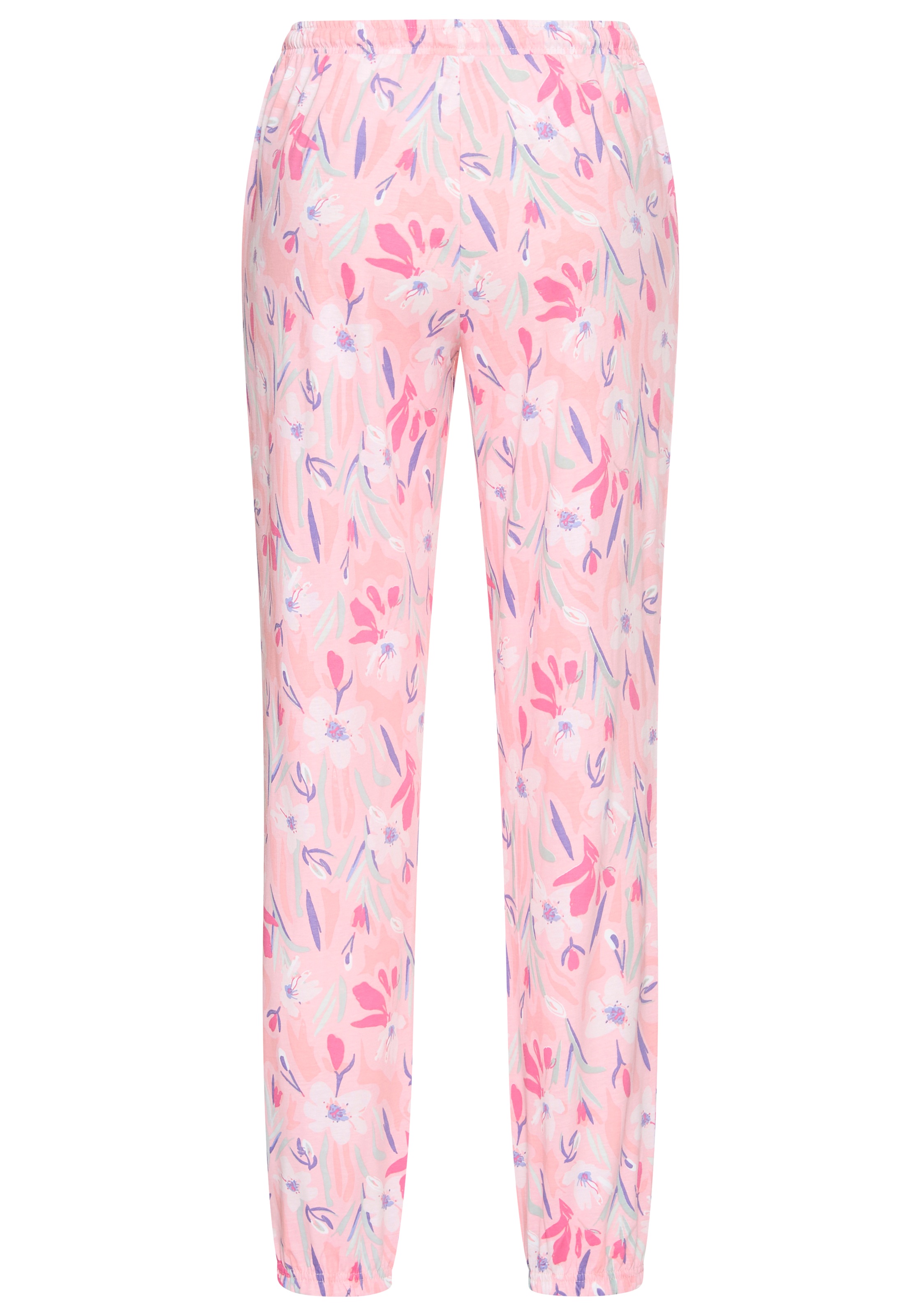 Vivance Dreams Pyjamahose Schöner Blumen- oder Streifendruck günstig online kaufen