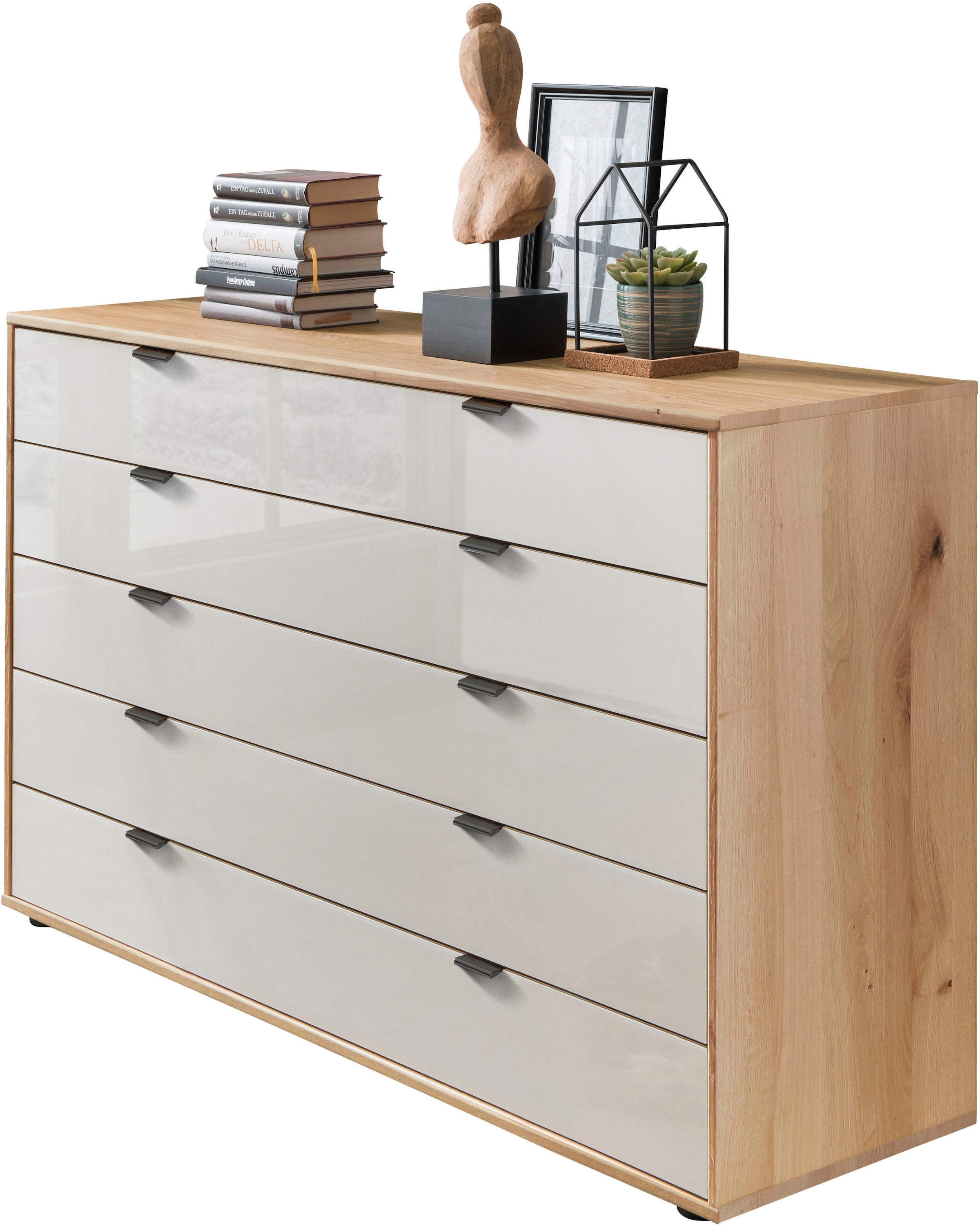 WIEMANN Schubkastenkommode "Cardiff Sideboard, Wäscheschrank, teilmassiv Bi günstig online kaufen