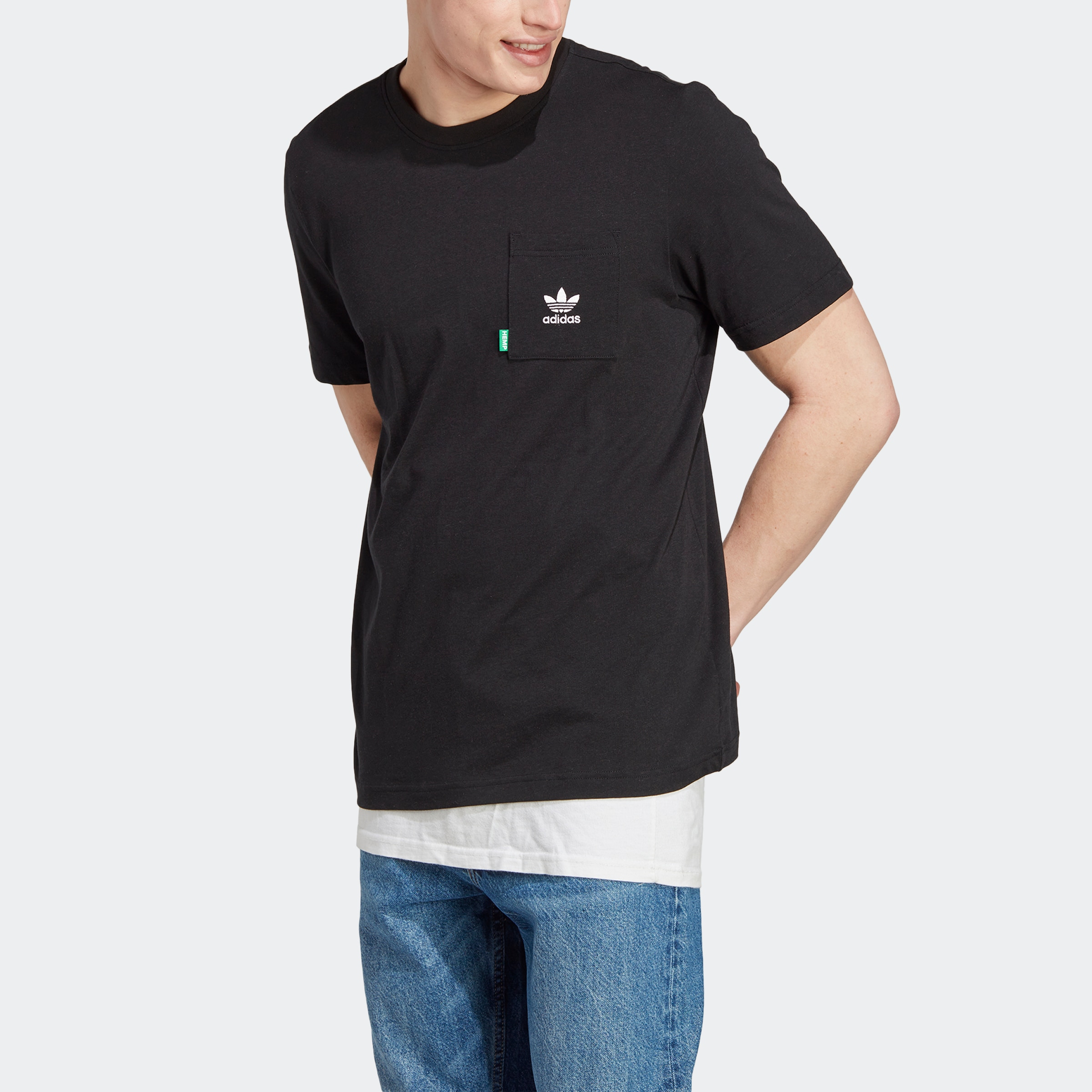 adidas Originals T-Shirt "ESSENTIALS+ MADE WITH HEMP" günstig online kaufen