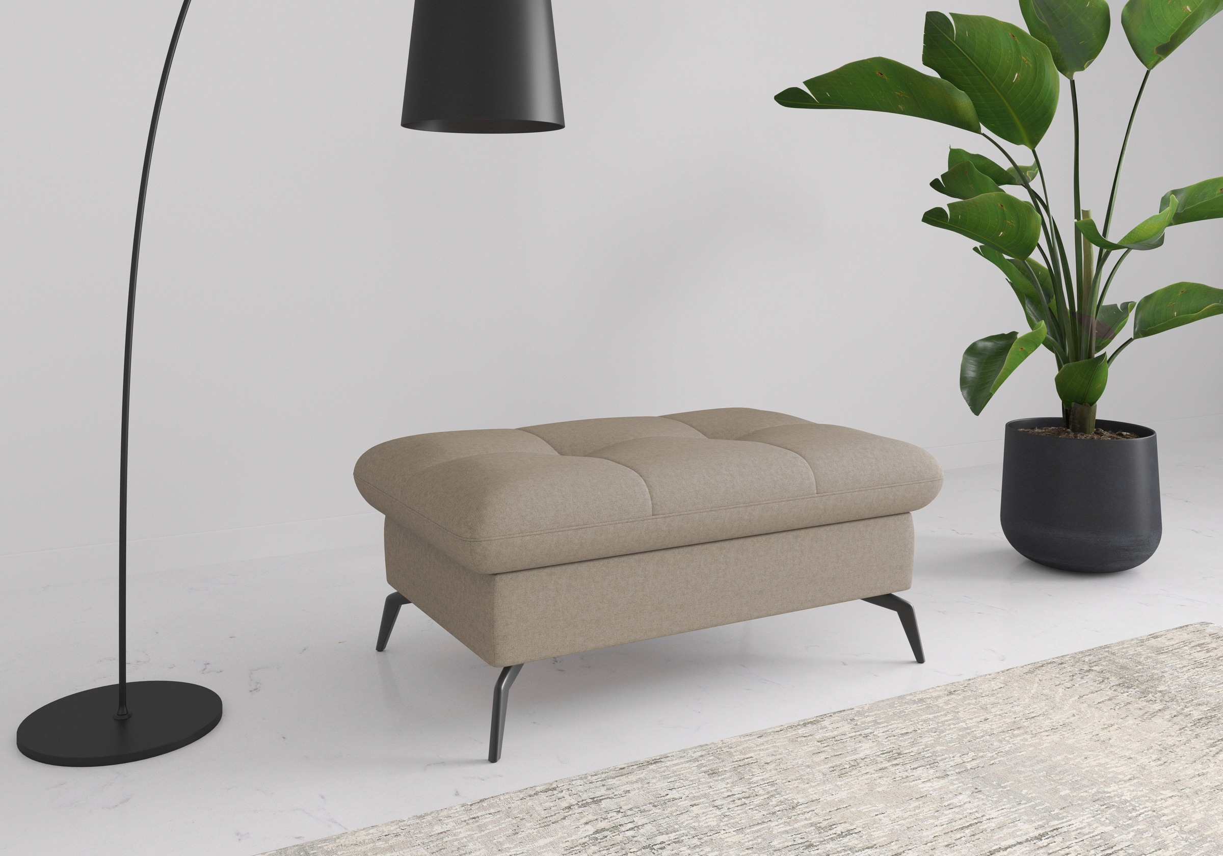 sit&more Polsterhocker "Amica" mit Stauraum