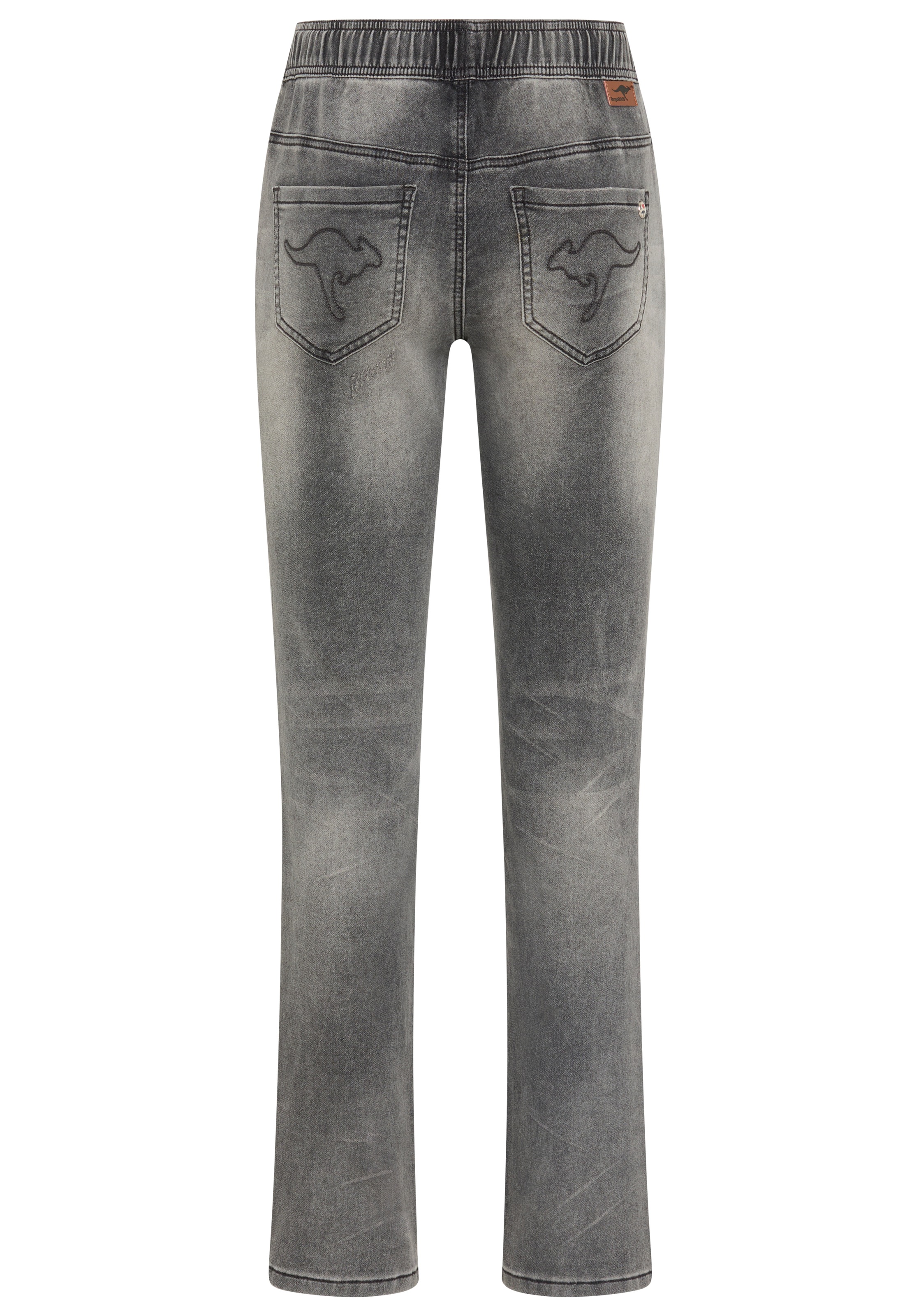 KangaROOS Jogg Pants mit Eingrifftaschen, Gesäßtaschen und Coinpocket, gerader Straight-Fit