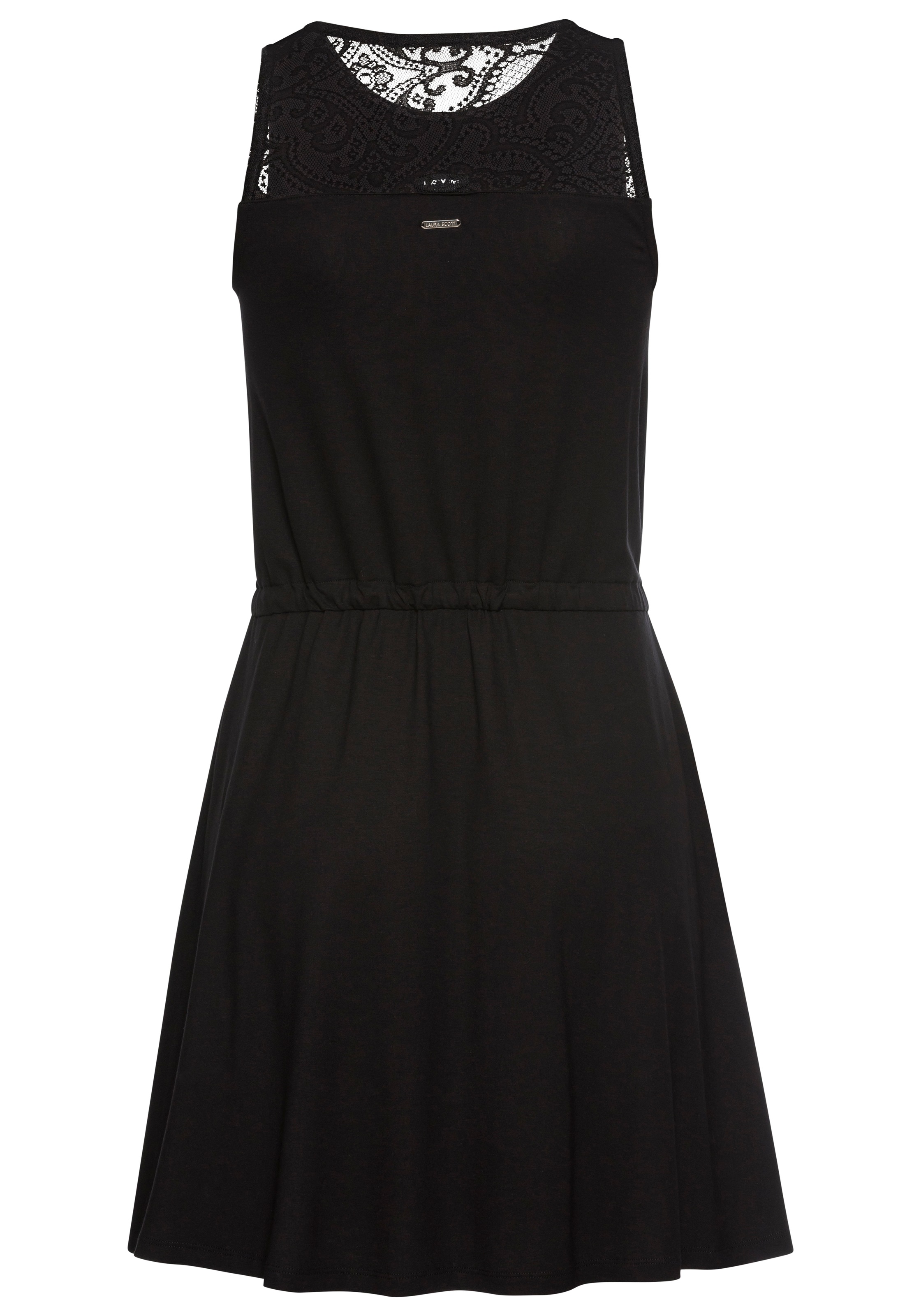 Laura Scott Sommerkleid, mit Spitzenpasse