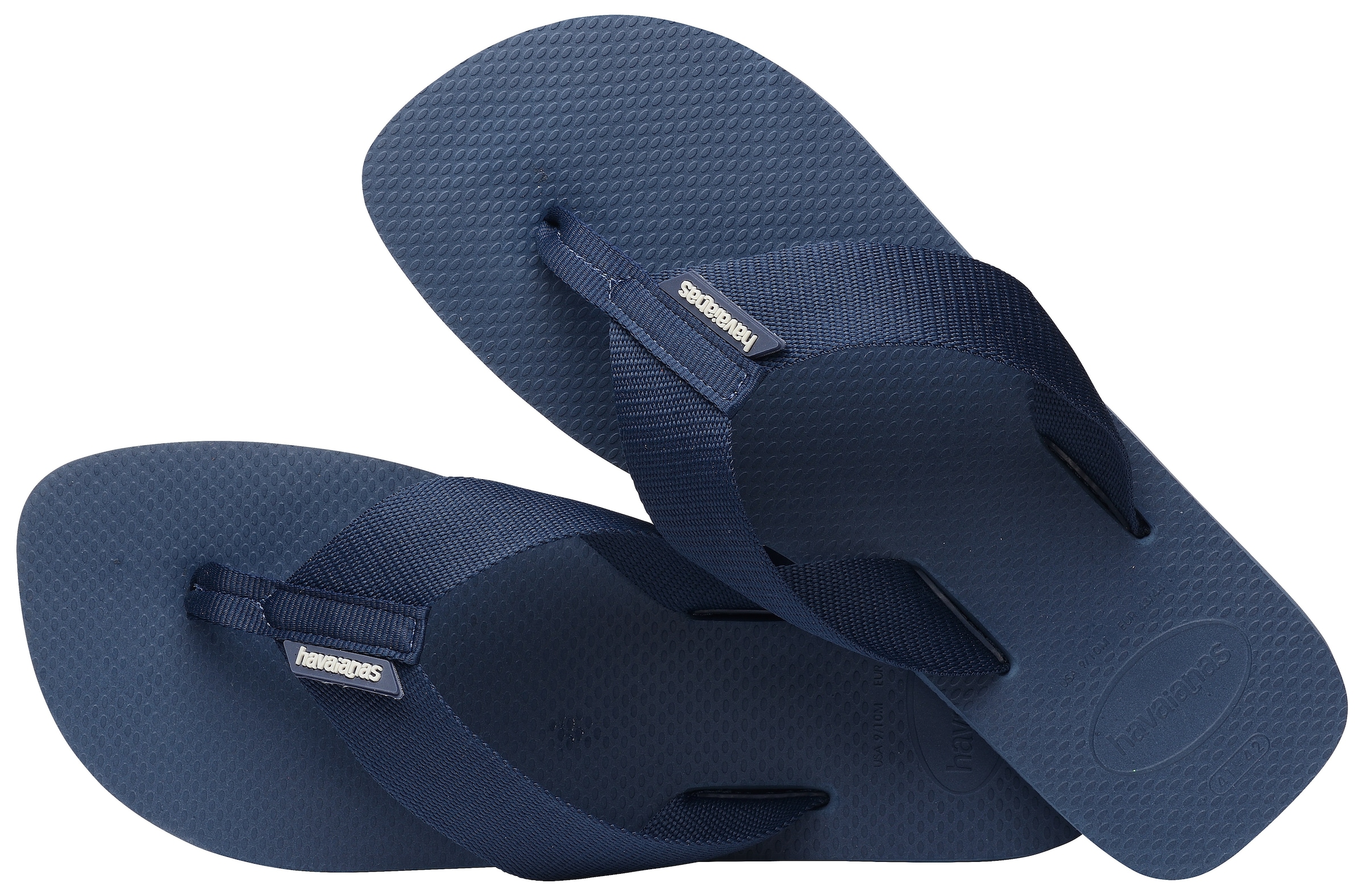 Havaianas Zehentrenner »URBAN BASIC MATERIAL«, Sommerschuh, Schlappen, Poolslides, Badeschuh, in einfachem Design