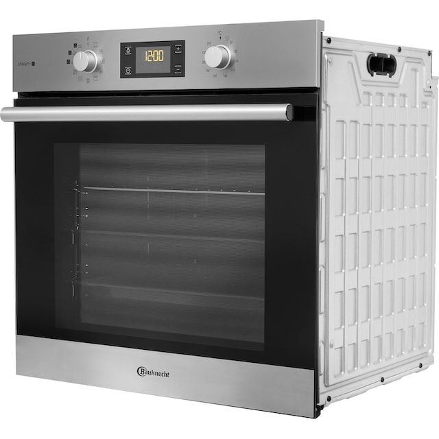 BAUKNECHT Backofen-Set »BAKO 700 STEAM«, BAKO 700 STEAM, mit 2-fach- Teleskopauszug | BAUR