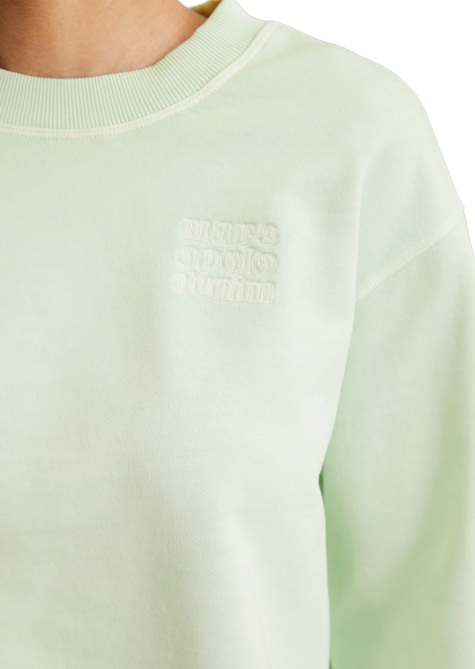 Marc O'Polo DENIM Sweatshirt »mit kuscheliger Innenseite«