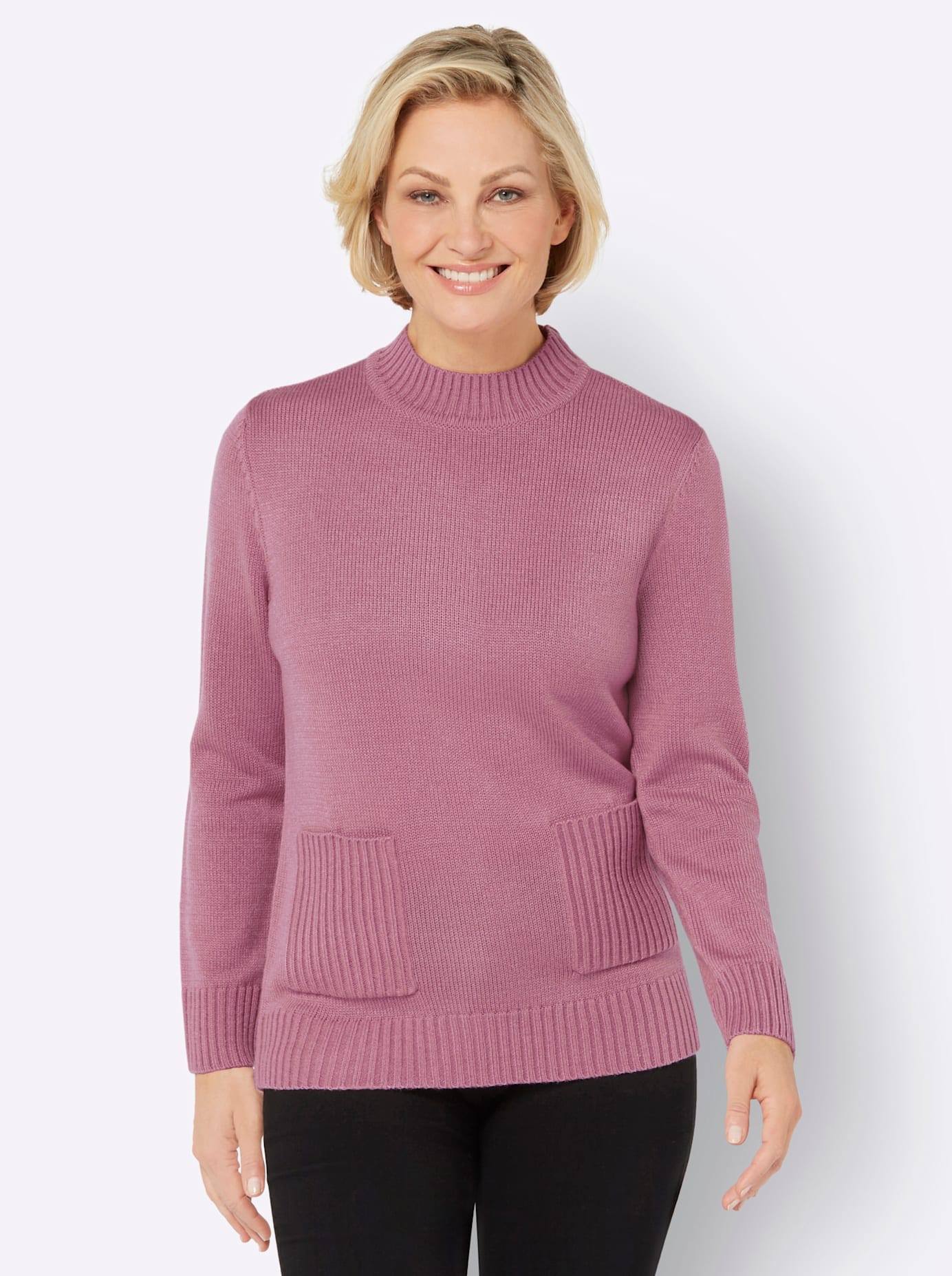 Classic Basics Stehkragenpullover "Stehkragen-Pullover" günstig online kaufen