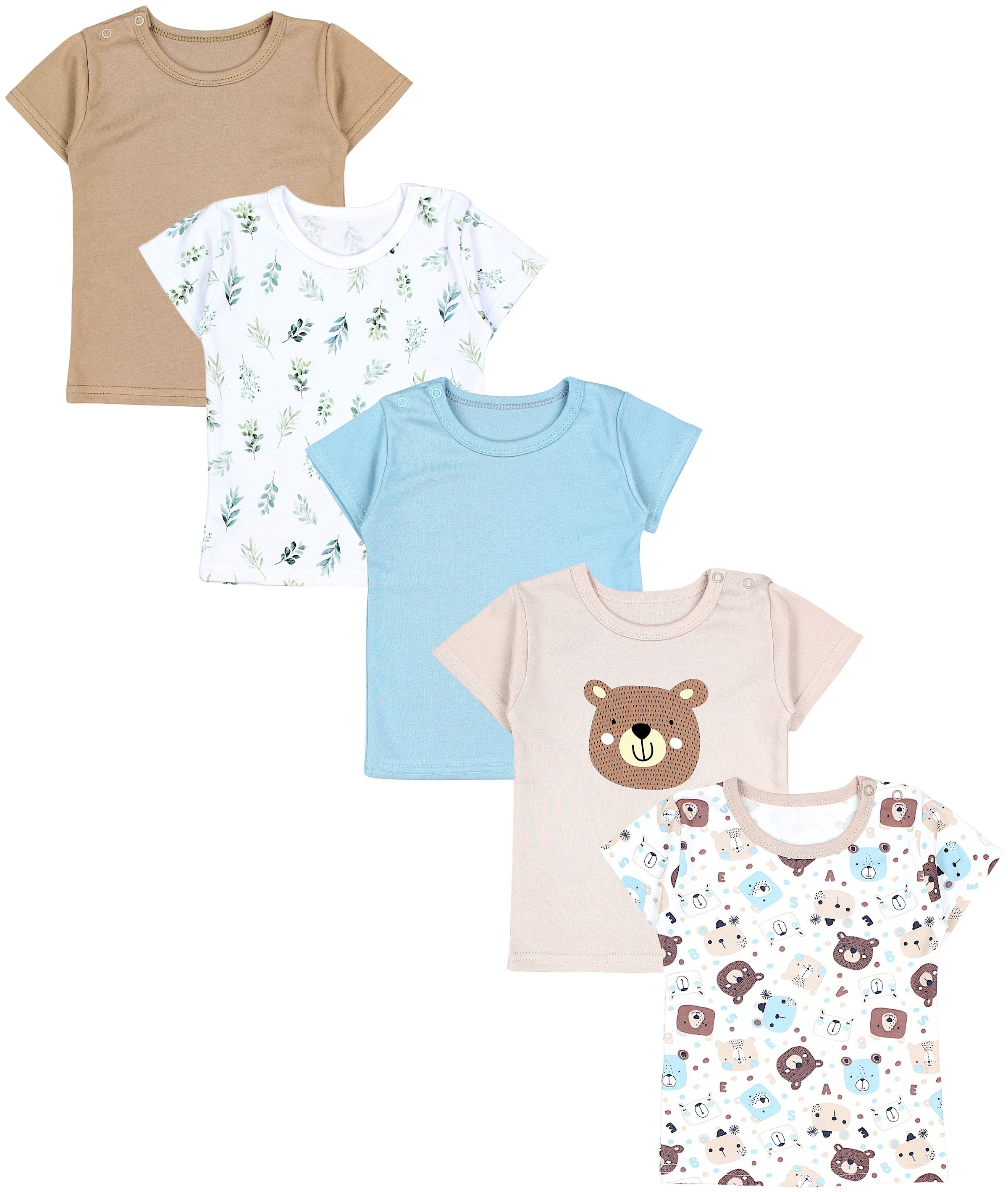 TupTam T-Shirt "Shirt Baby Kurzarm T-Shirt 5er Set"