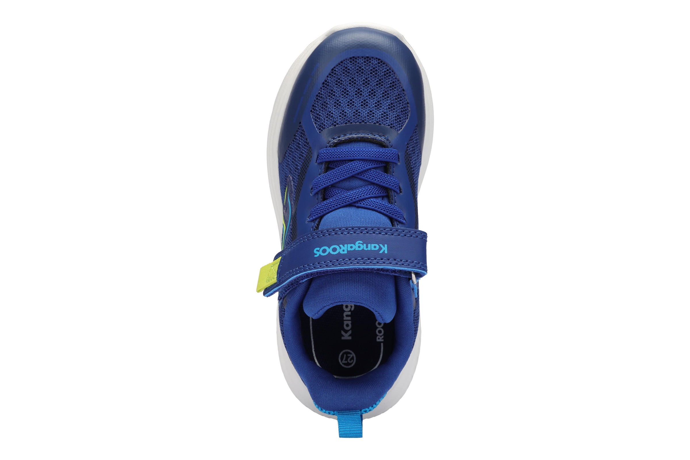 Sneaker KANGAROOS "K-RDI PEBBLE EV", Damen, Gr. 26, navy, sulphur spring, Mesh, Synthetik, Schuhe Sneaker 3