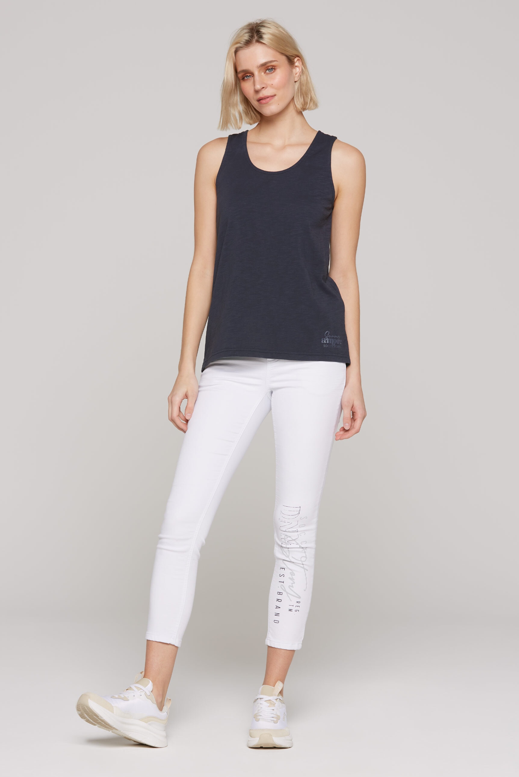 SOCCX Tanktop, aus Baumwolle
