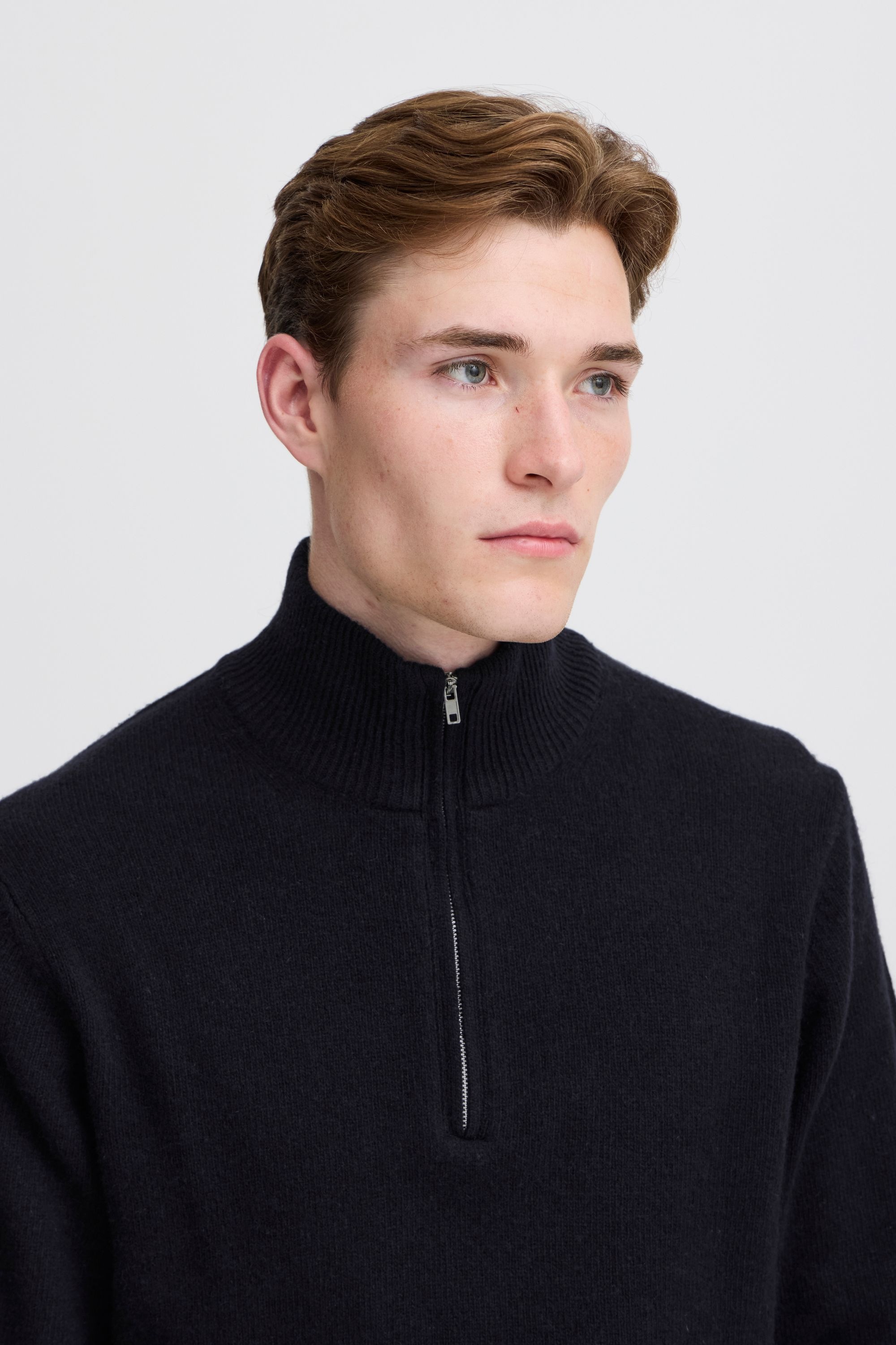 Casual Friday Troyer »Troyer CFKARL halfzip lambswool knit«