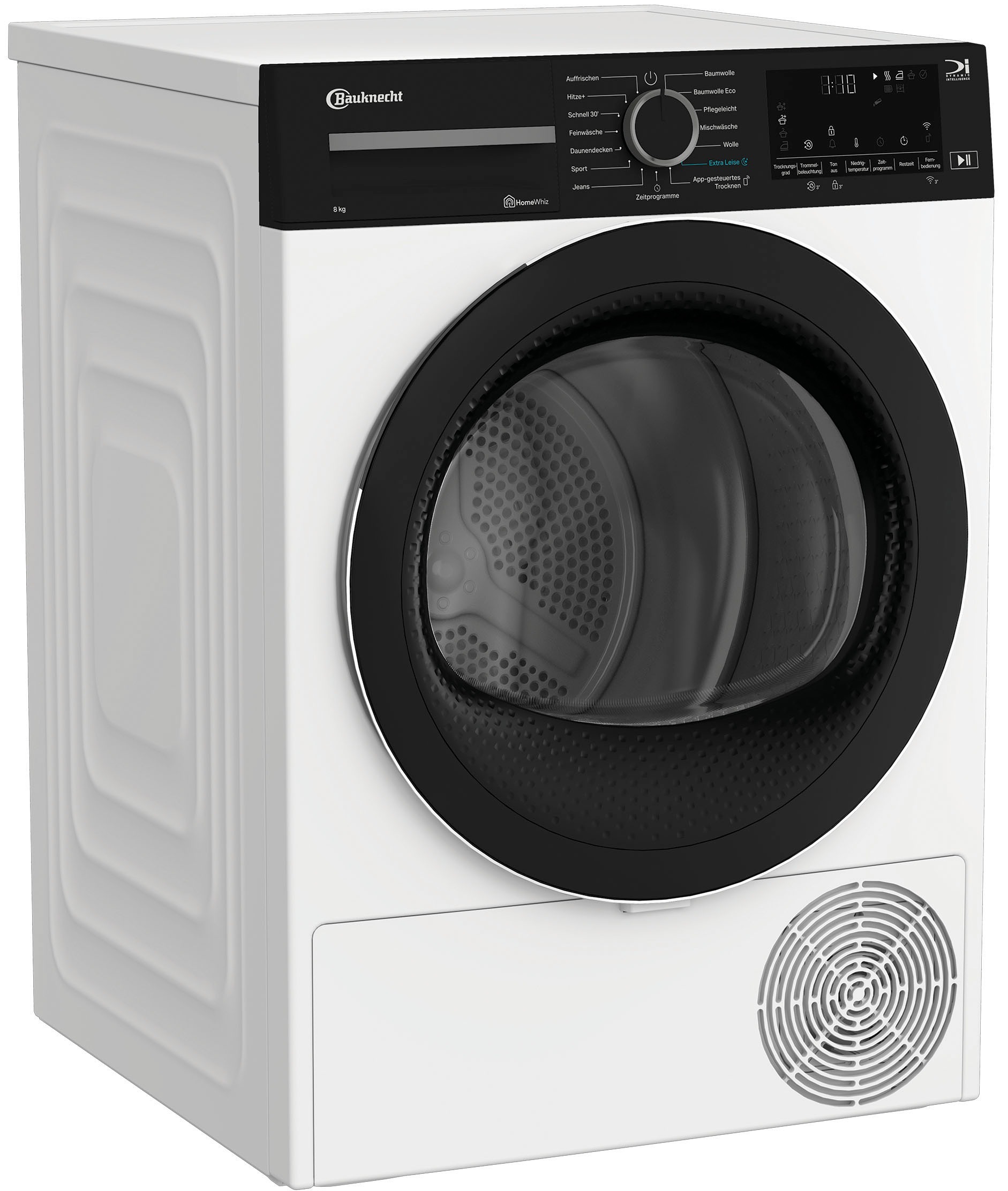 BAUKNECHT Wärmepumpentrockner "BT 85C WBS" Adaptive Dry – optimiert Programme mit KI-Algorithmen