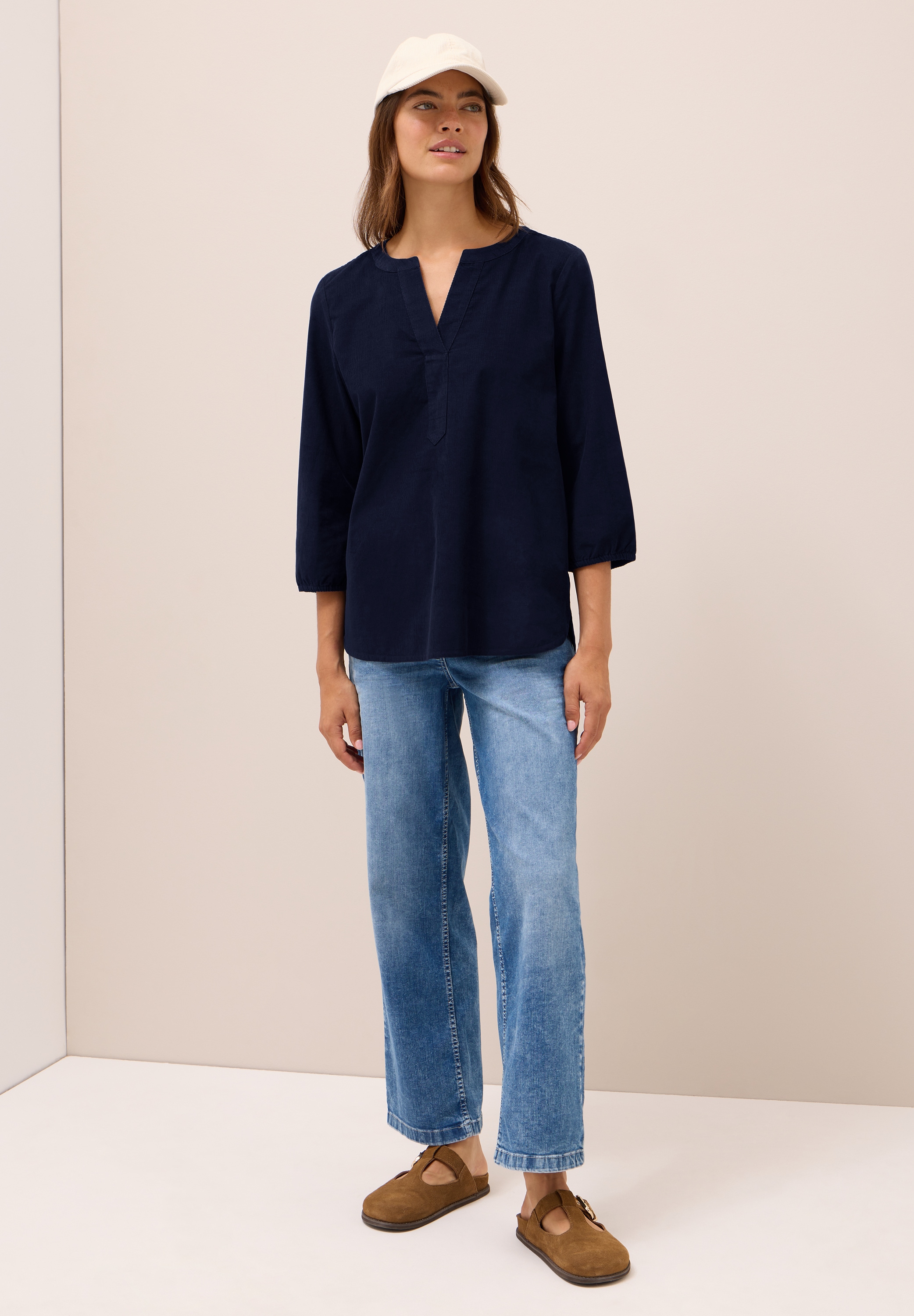 Cecil Shirtbluse, aus reiner Baumwolle