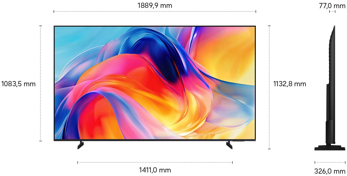 Samsung Mini-LED-Fernseher »GU85M70HAU« 214 cm/85 ″ Smart-TV