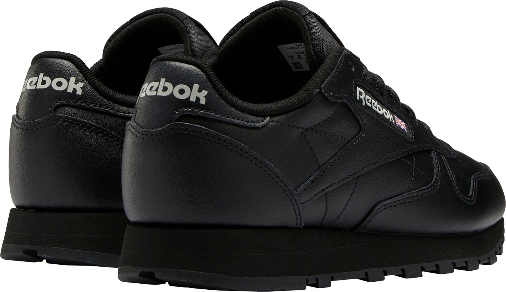 Reebok Classic Leather Sneaker Black 37.5 3