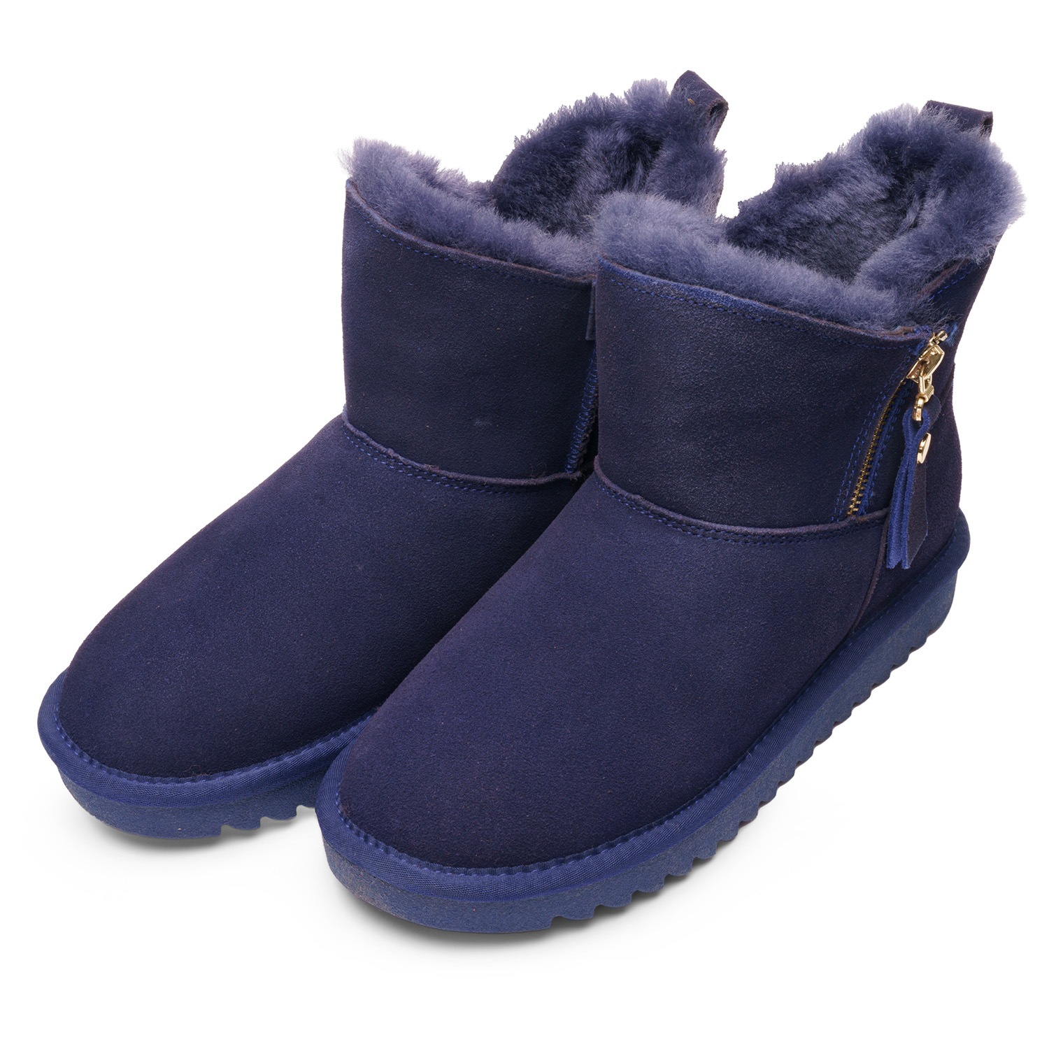 Thumbnail - Ara Winterboots "ALASKA Short Zip" Stiefel aus echtem Lammfell mit Reißverschluss, G-Weite (weit)