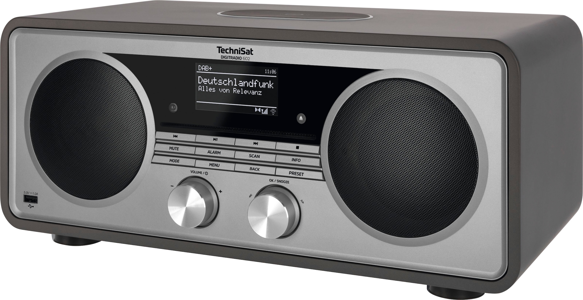 RDS Stereoanlage, Internet-Radio | TechniSat CD-Player (Bluetooth-WLAN W), mit +)-UKW (DAB »DIGITRADIO 602«, BAUR Digitalradio 70