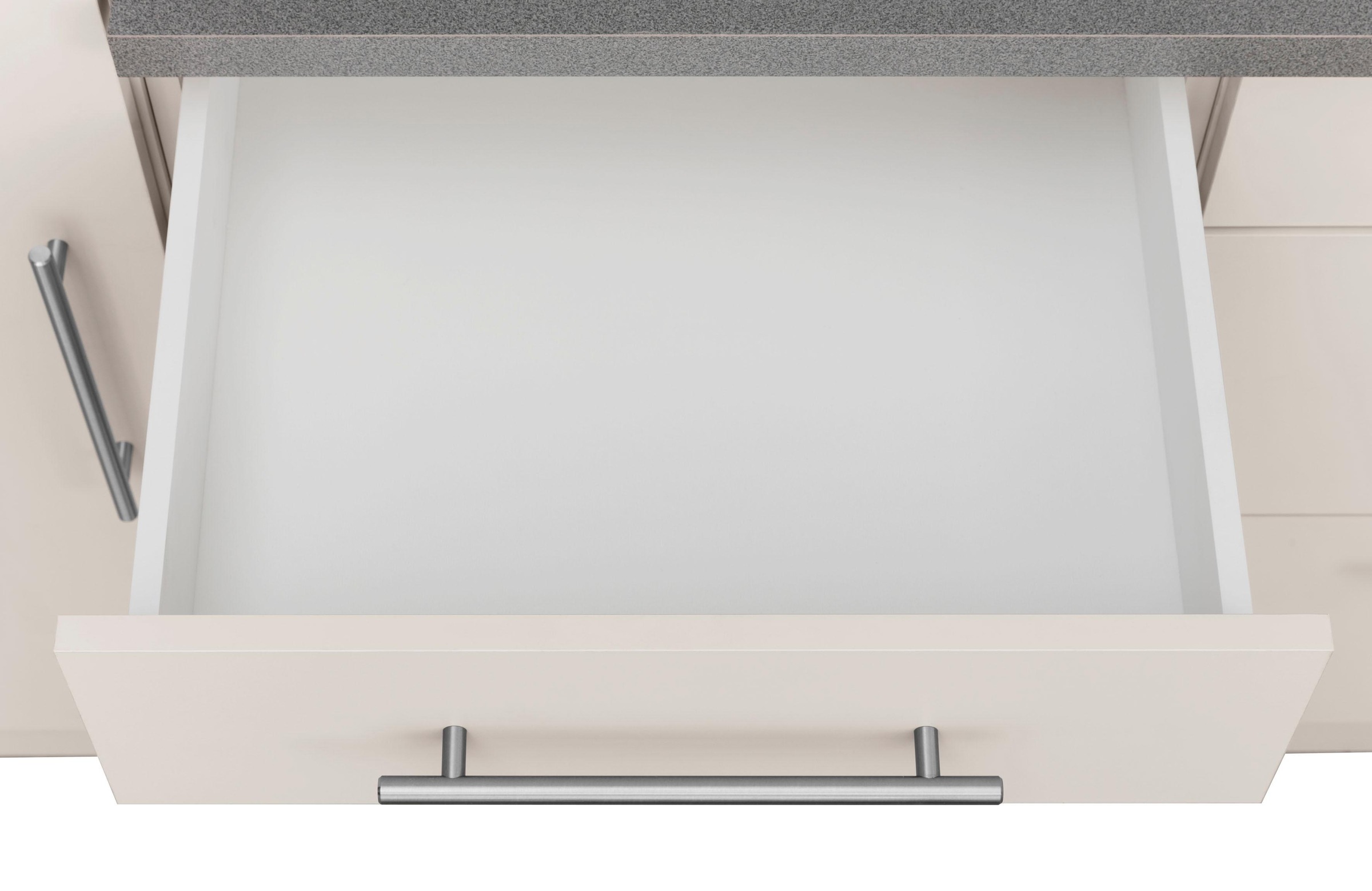 wiho Küchen Küchenzeile »Cali« mit E-Geräten, Breite 310 cm