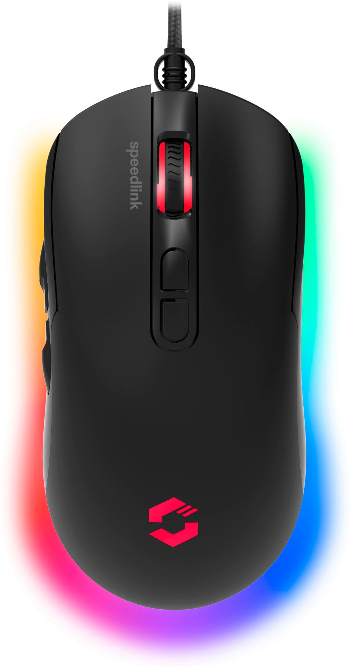 Speedlink Gaming-Maus »TAUROX«, RGB-Beleuchtung, 7.200 dpi, Internener Specher